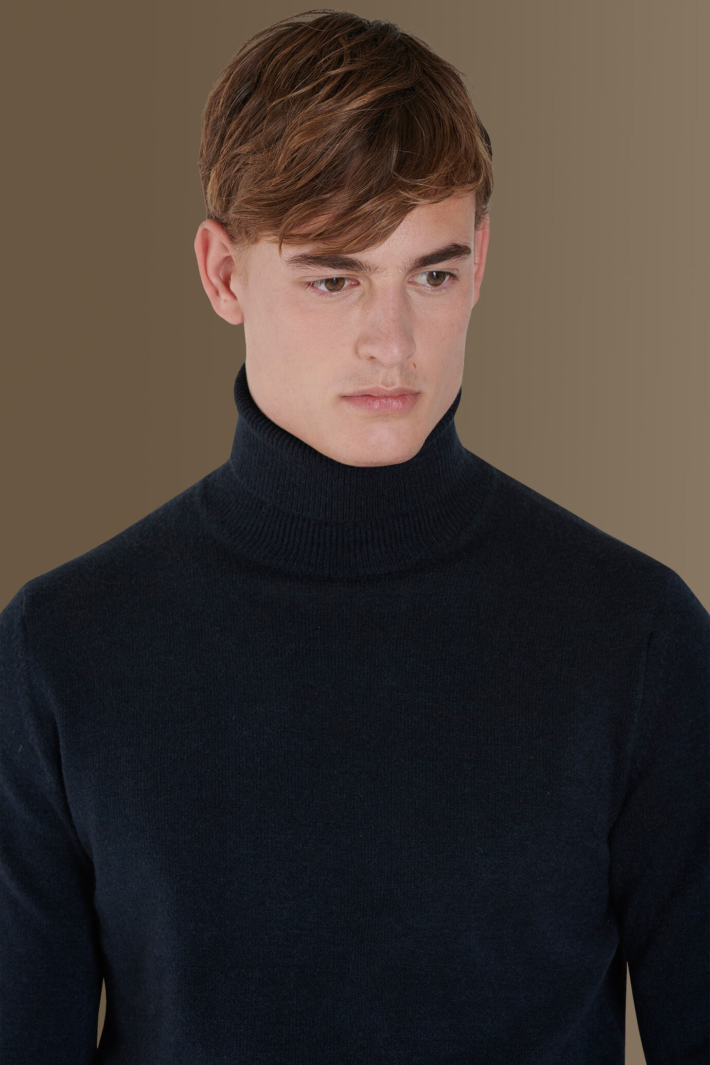 Maglia collo alto soft touch image number 1
