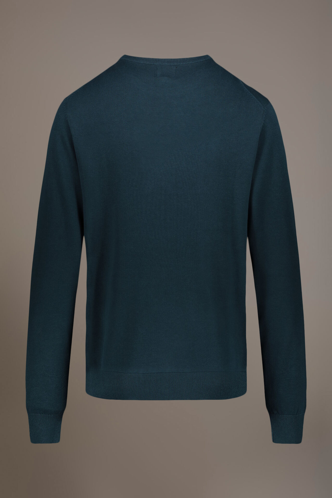 Round neck sweater 100% cotton image number 5