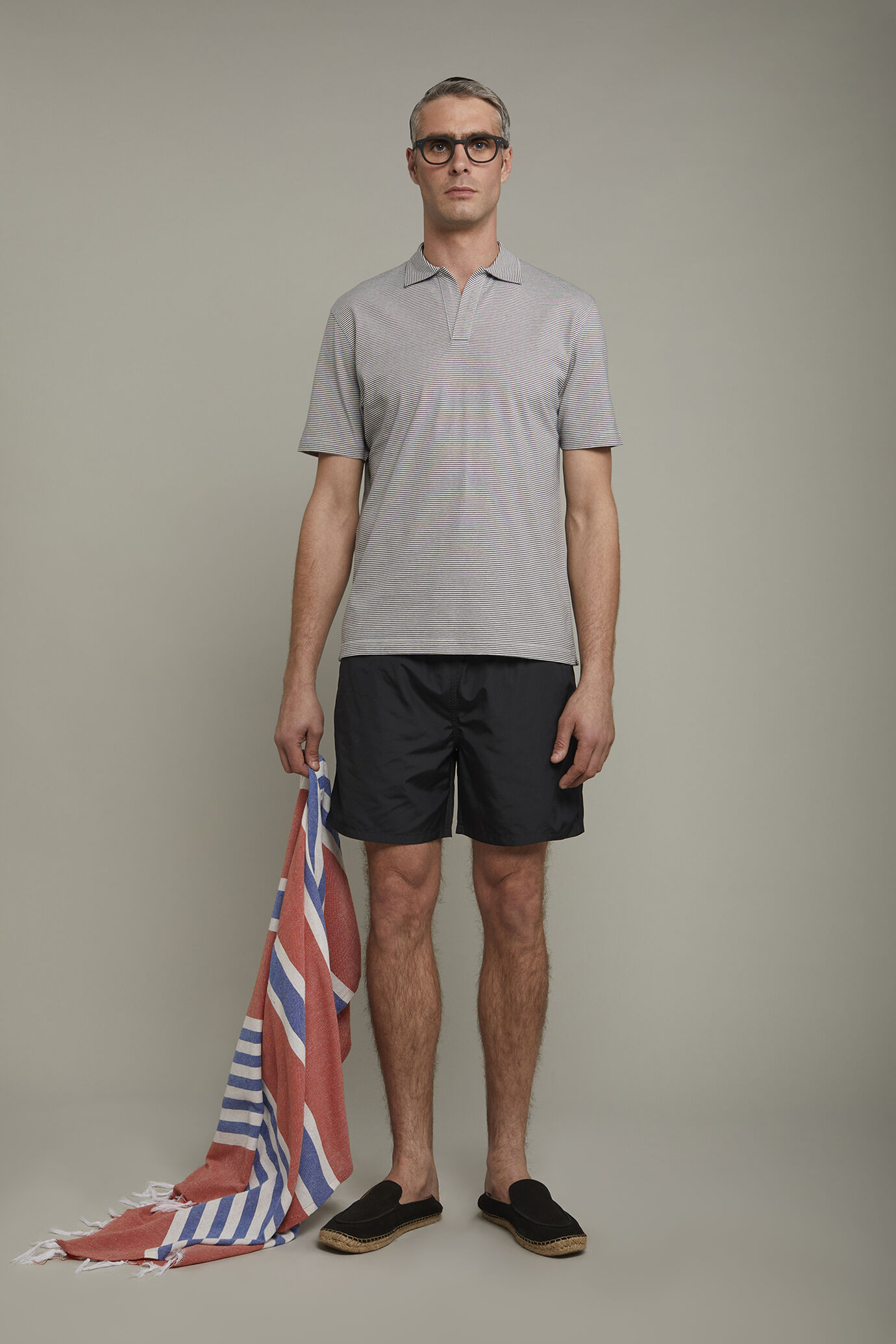 Costume da mare uomo tinta unita image number 0