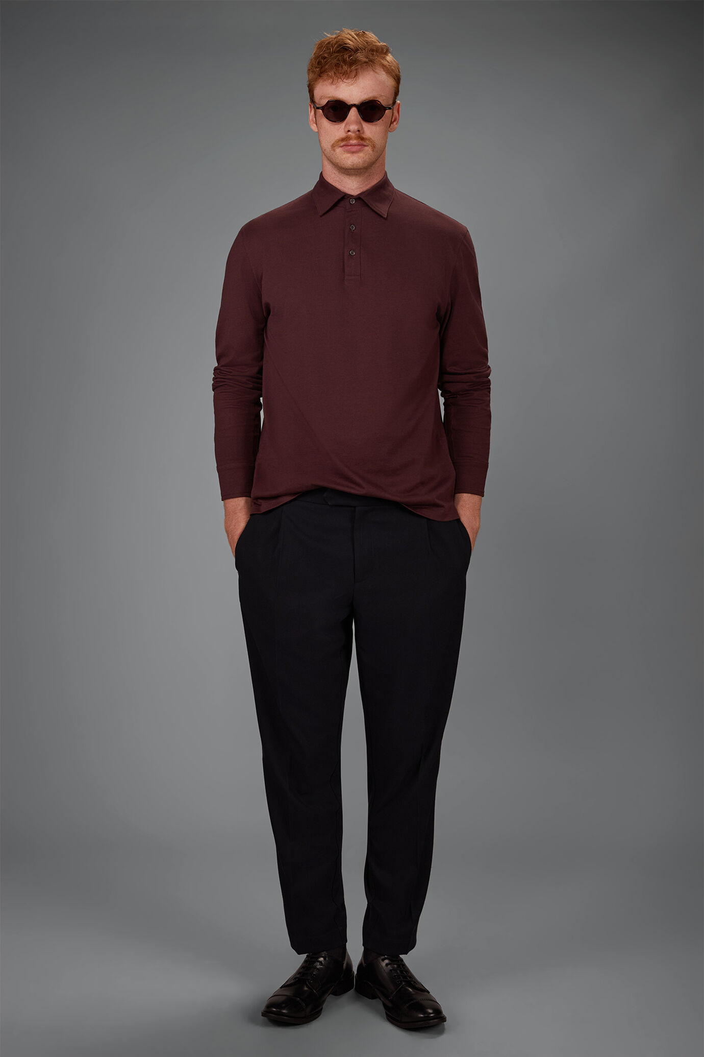 Polo uomo 100% cotone regular fit image number 0