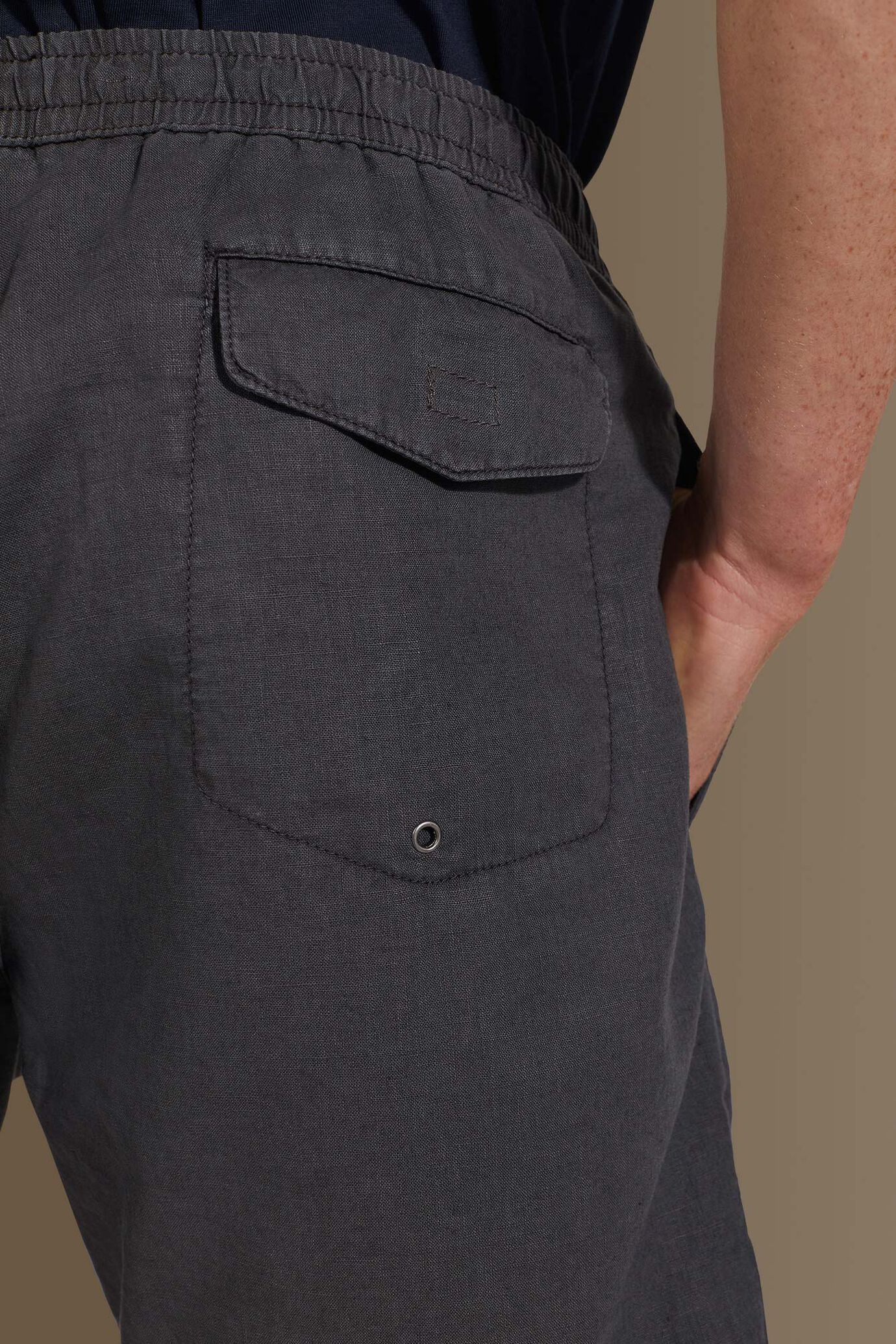 Swimsuit blended linen solid colour image number 3