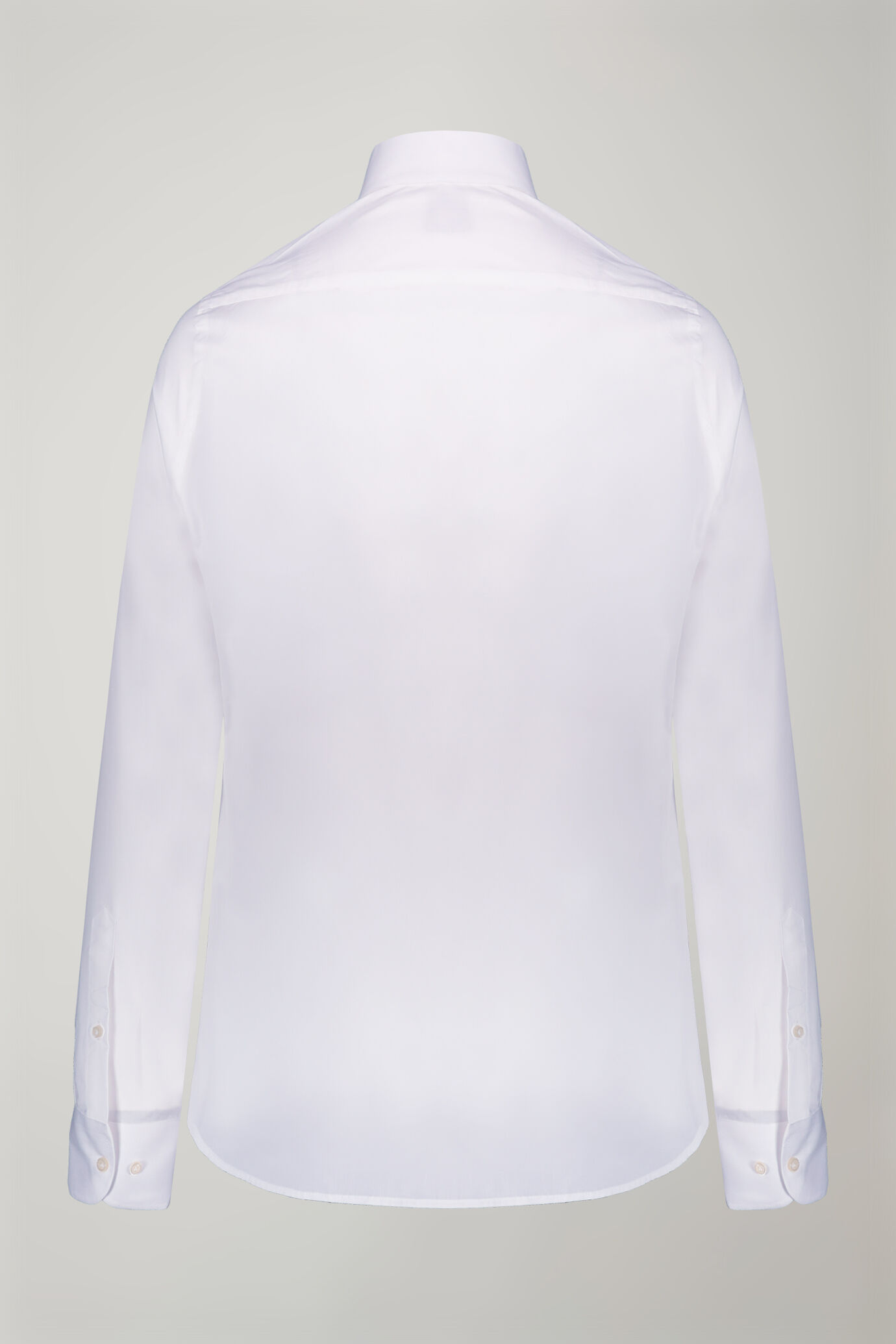 Klassisches Herrenhemd mit französischem Kragen aus glattem Twill image number 6