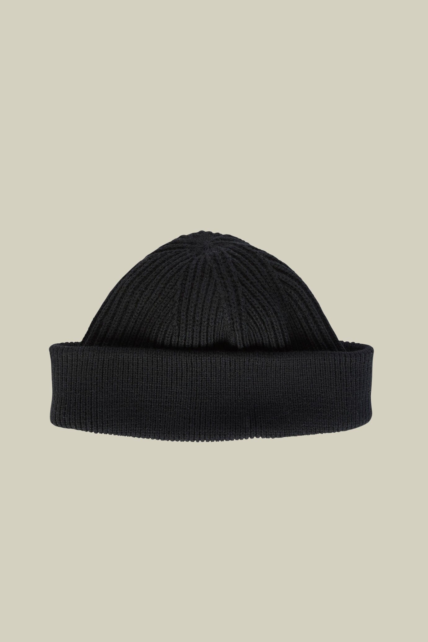 Bonnet en tricot côtelé pour homme