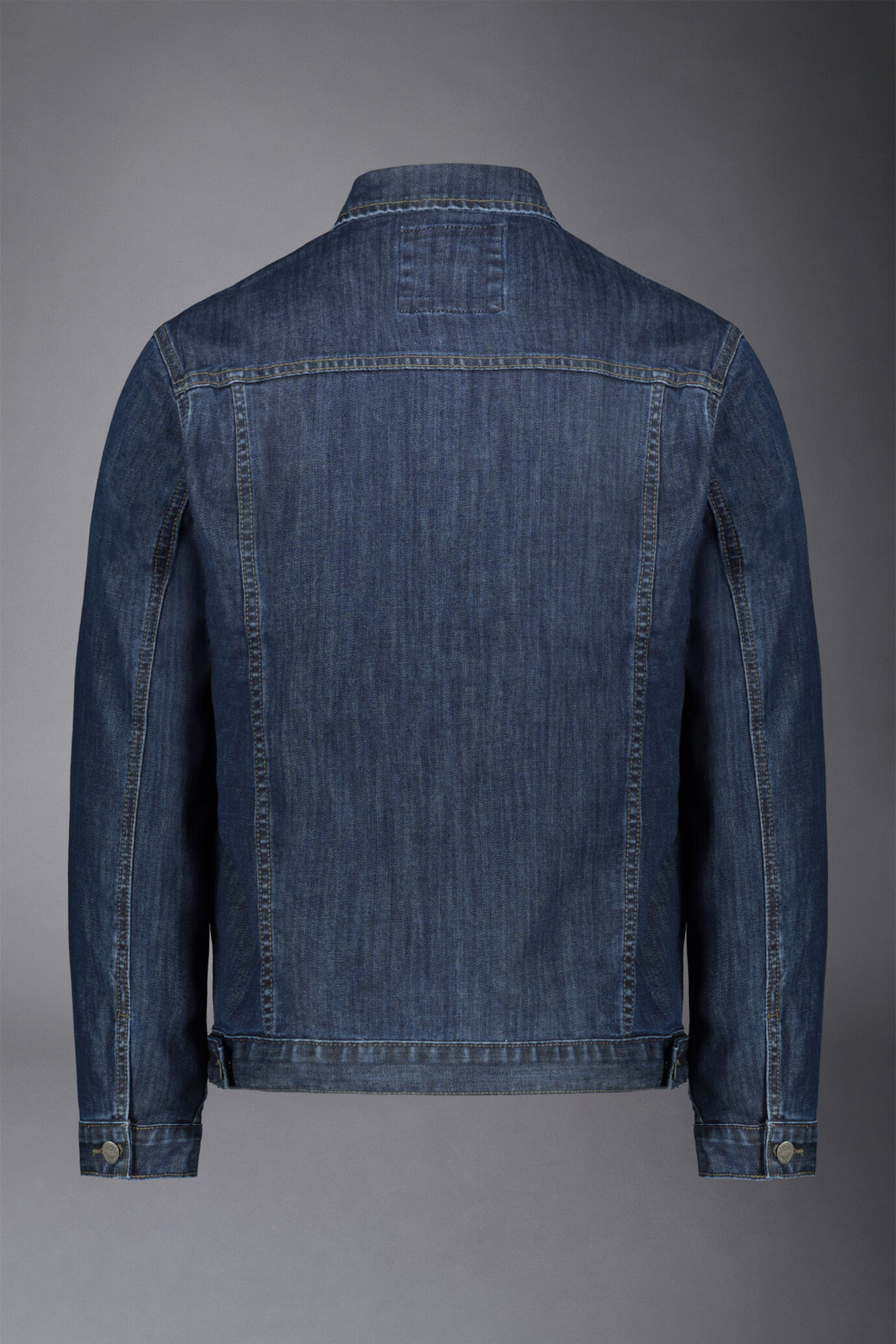 Giacca di jeans da uomo autunno inverno Cappotto di jeans stile moto