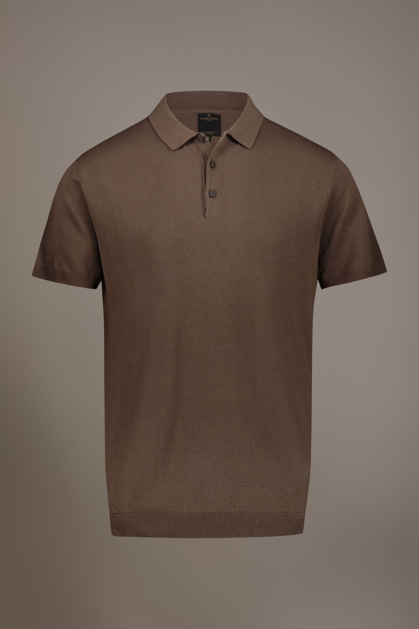 Polo manica corta in maglia 100% cotone image number 3