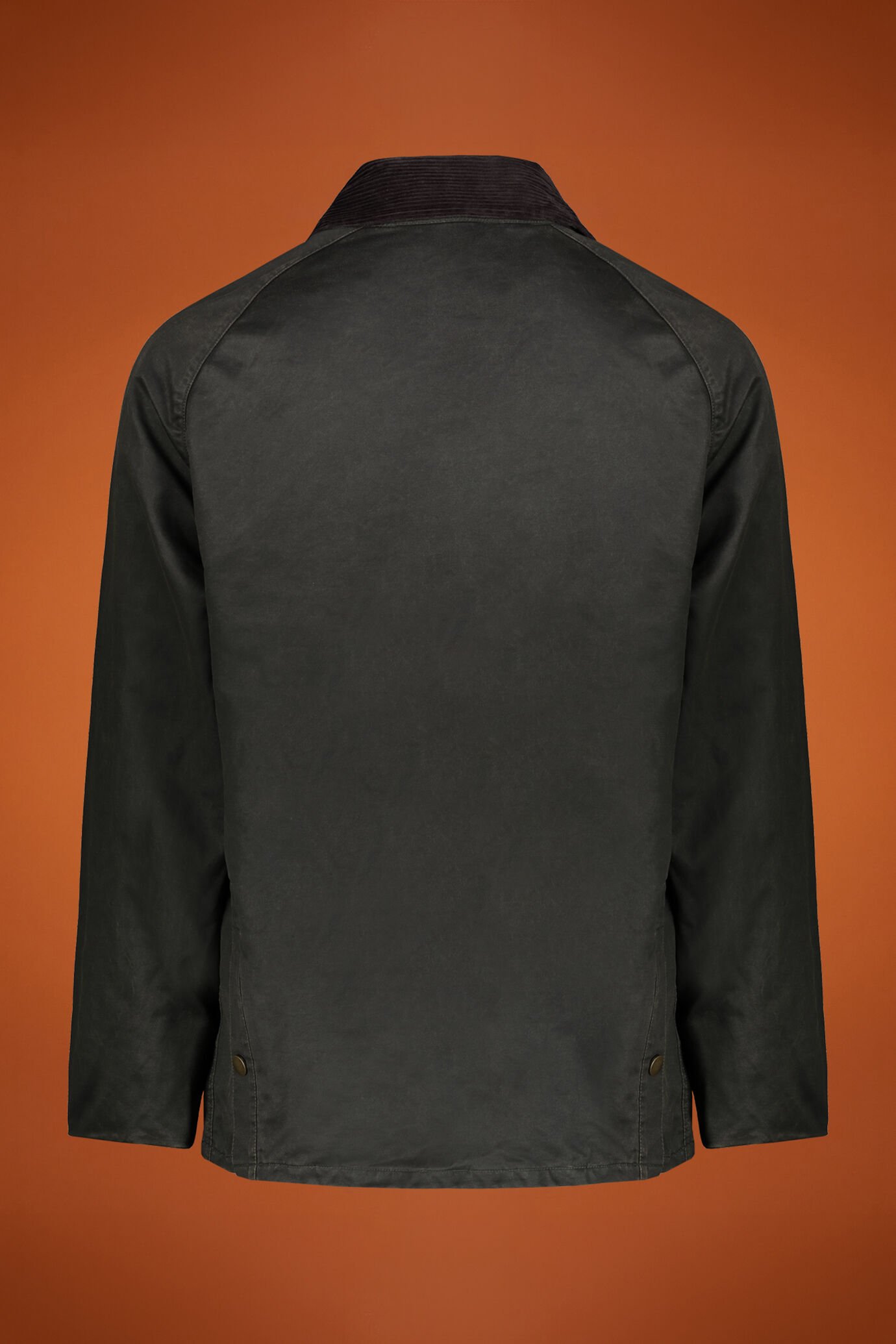 Men's waxed cotton touch jacket medium length image number 1