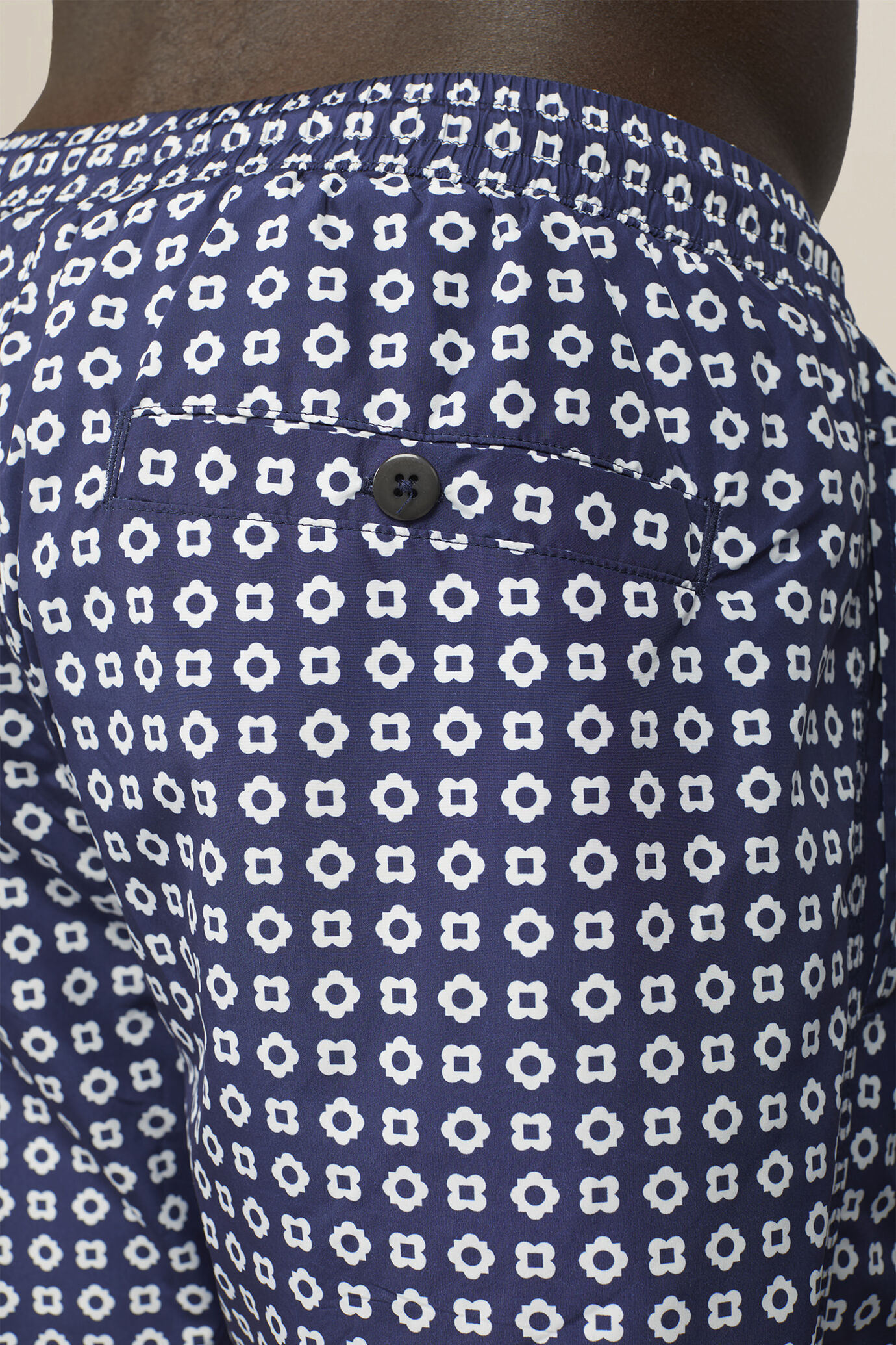 Men's geometric pattern swimwear image number 3