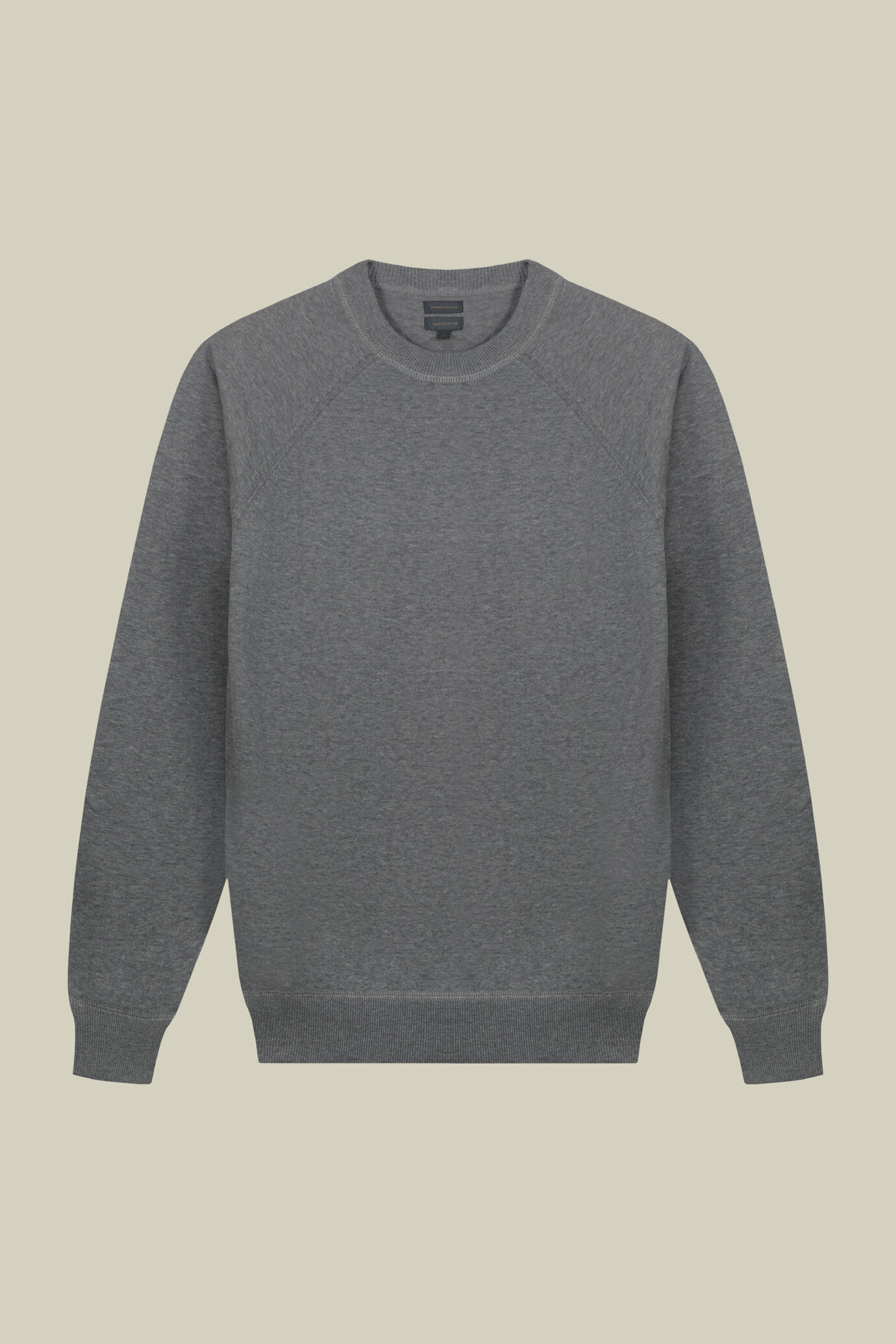 Herrenpullover mit Rundhalsausschnitt aus 100 % Baumwolle mit Raglan&auml;rmeln image number 4