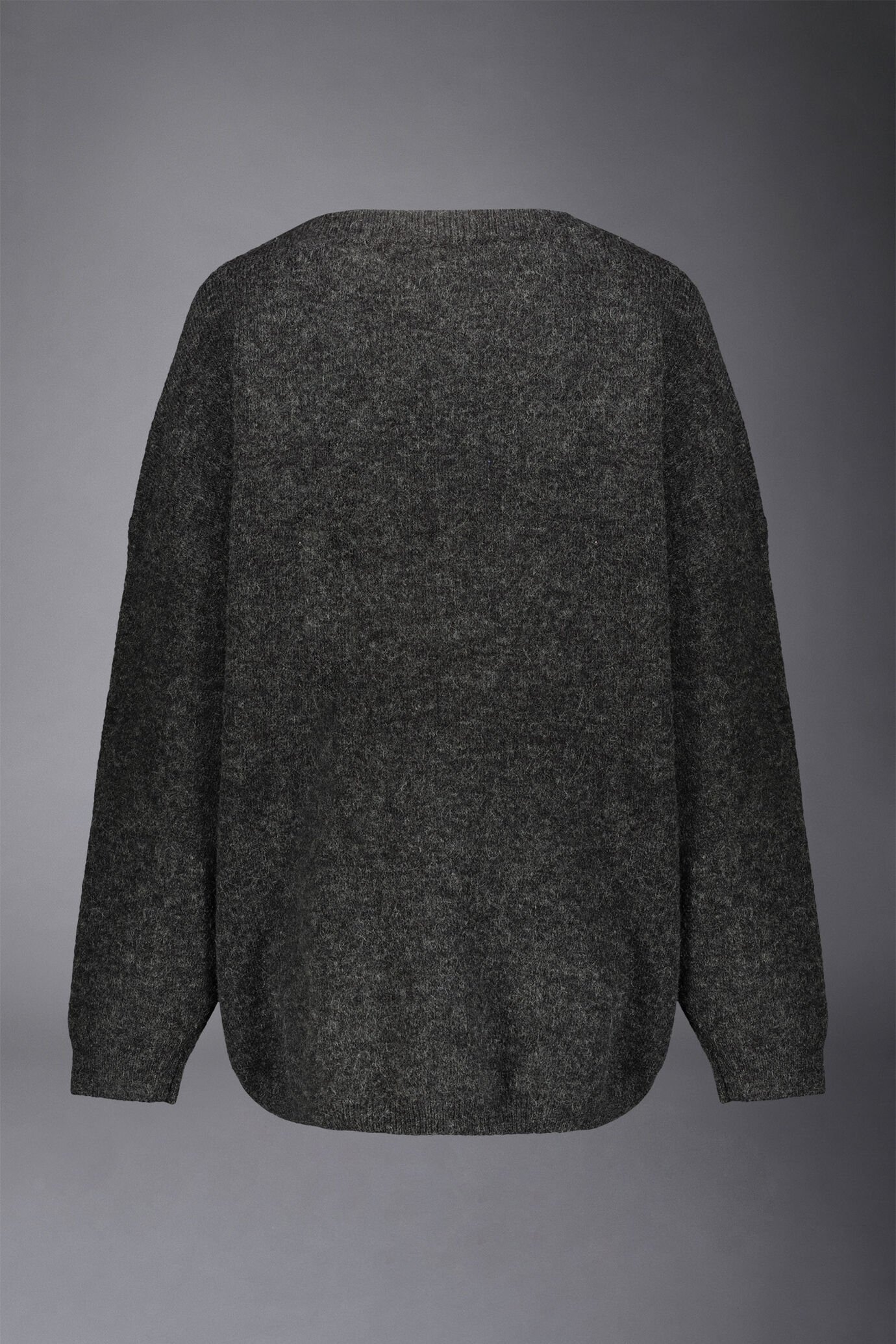 Maglia donna girocollo misto mohair image number 5