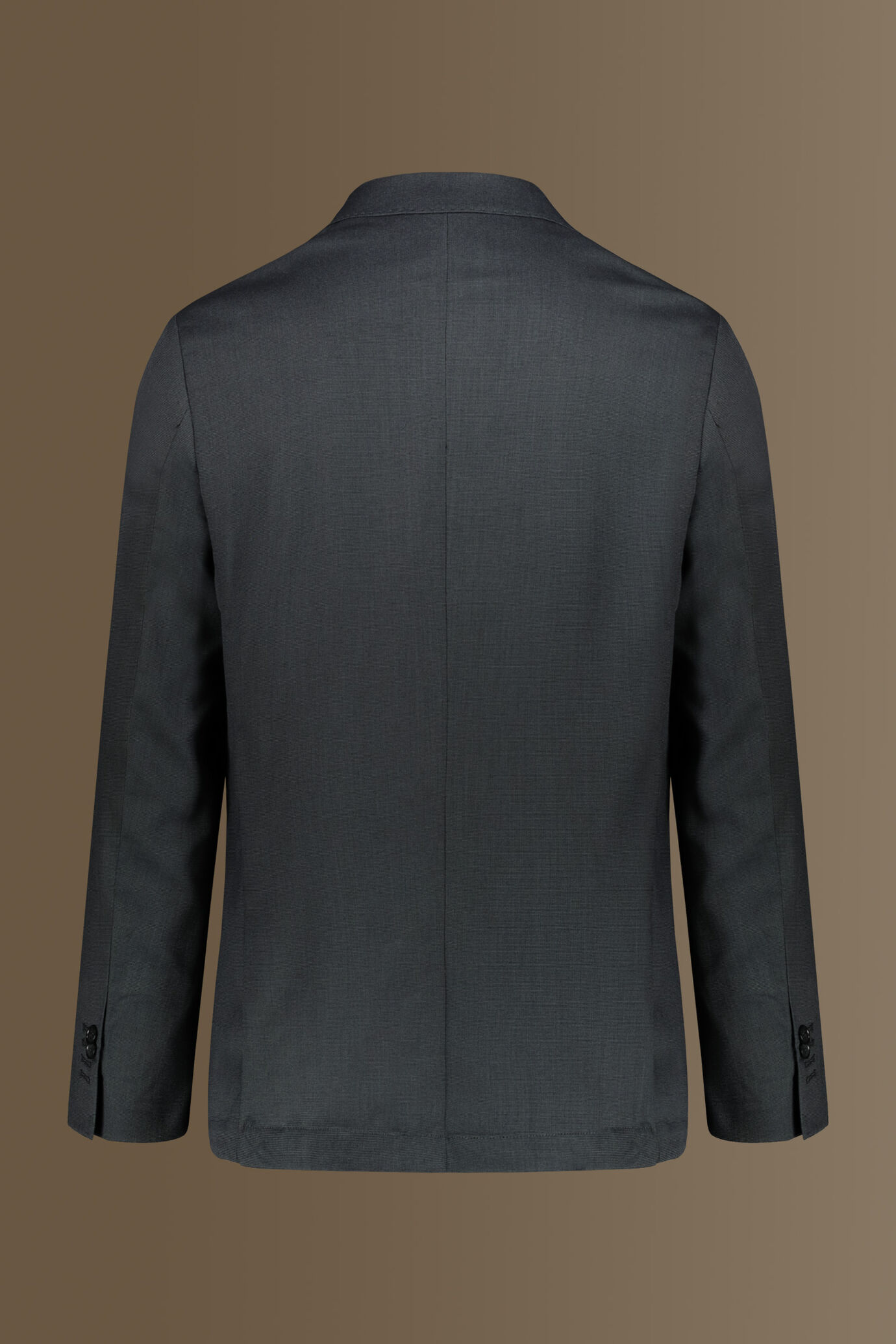 Abito uomo monopetto con pantalone senza pinces tessuto microfantasia image number 6