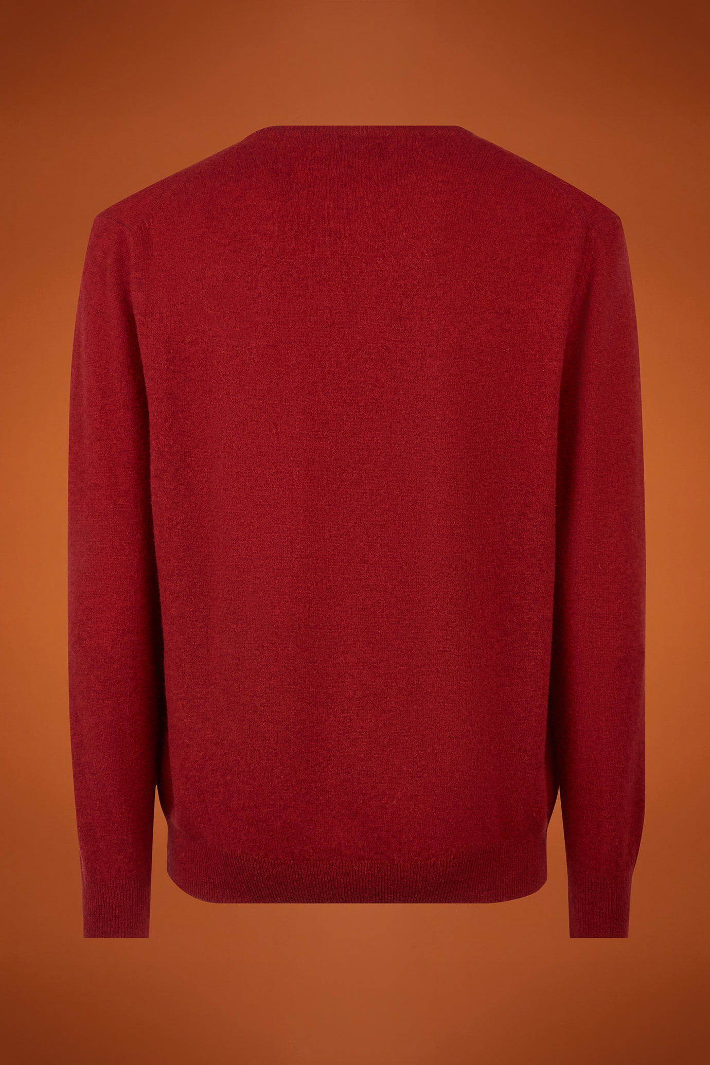 Pull homme en laine d'agneau, coupe classique image number 5