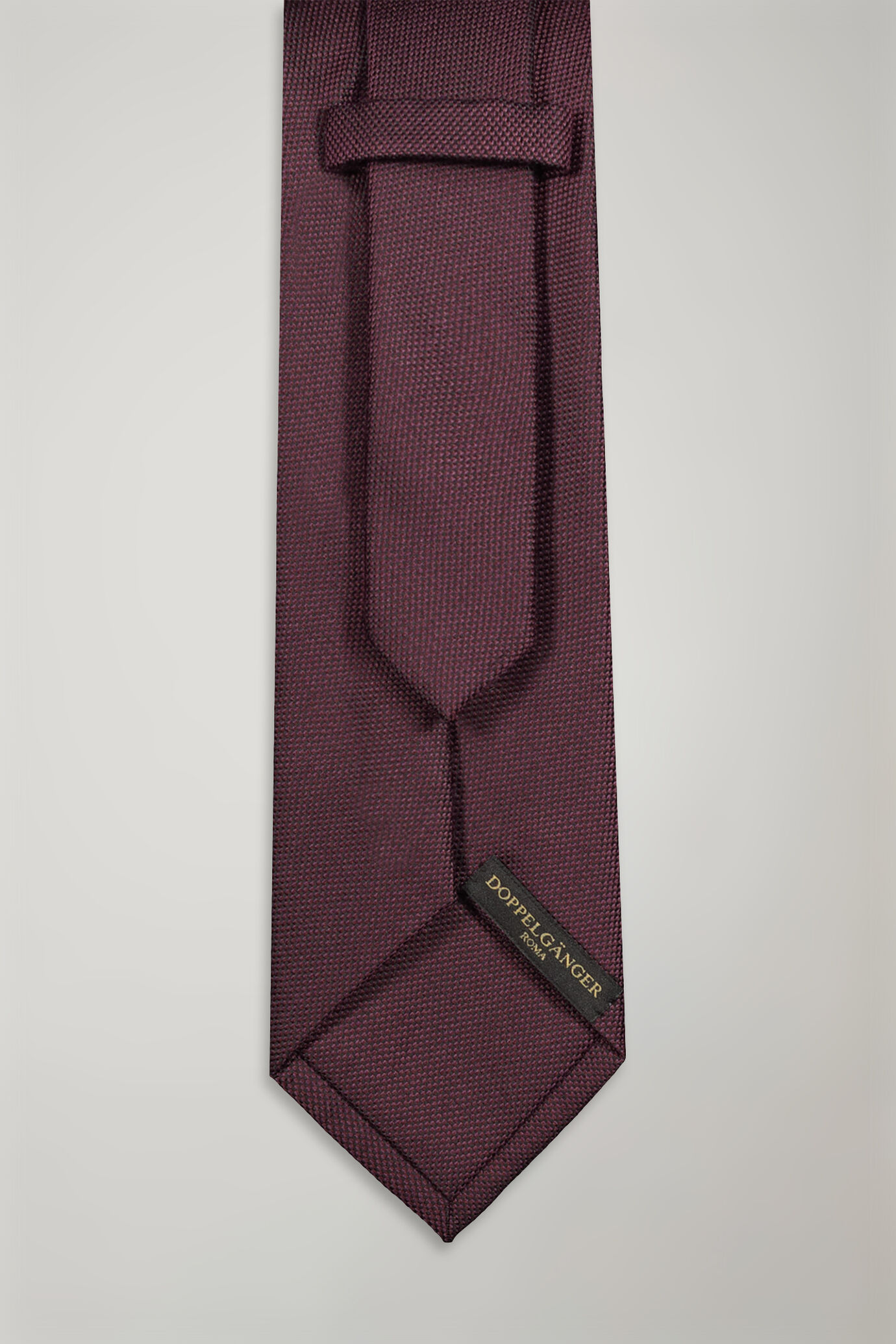Men's solid color bamboo blend tie image number 1