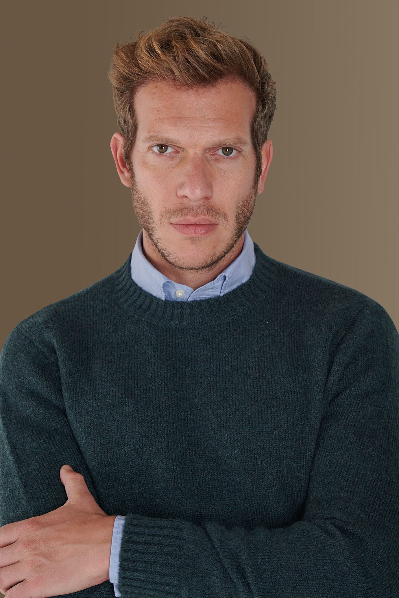 Maglia girocollo uomo tinta unita yackfeel image number 1