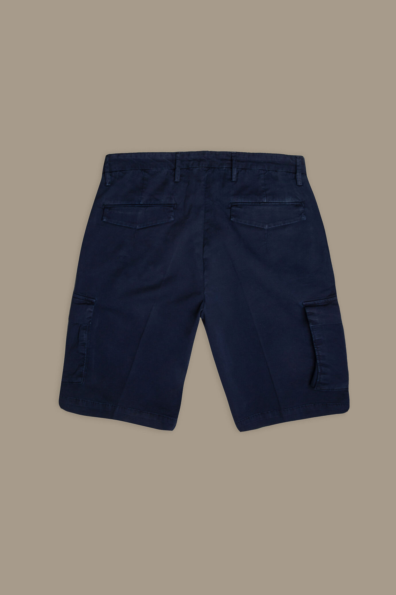 Cargo bermuda twill cotone image number 5