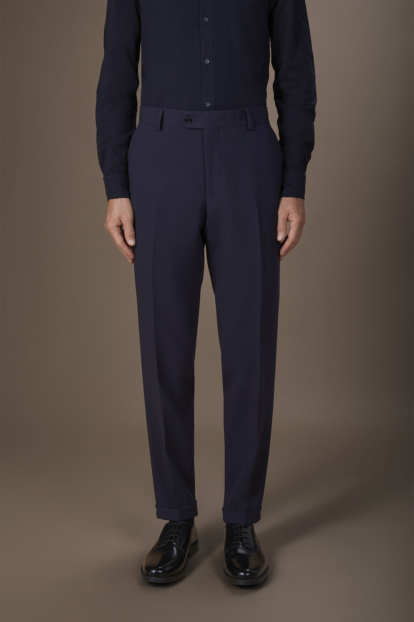Pantaloni uomo in jersey regular fit image number 1