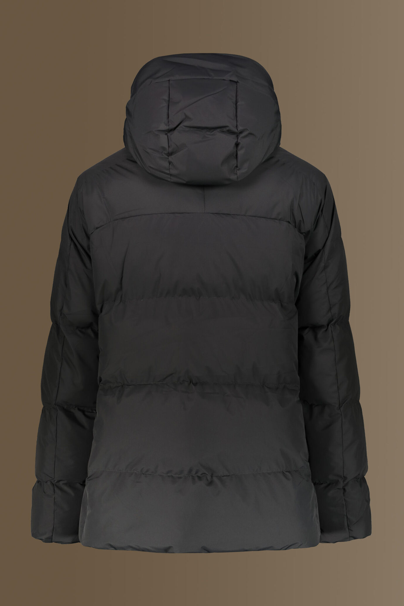 Quilted padded jacket poly tech image number 7