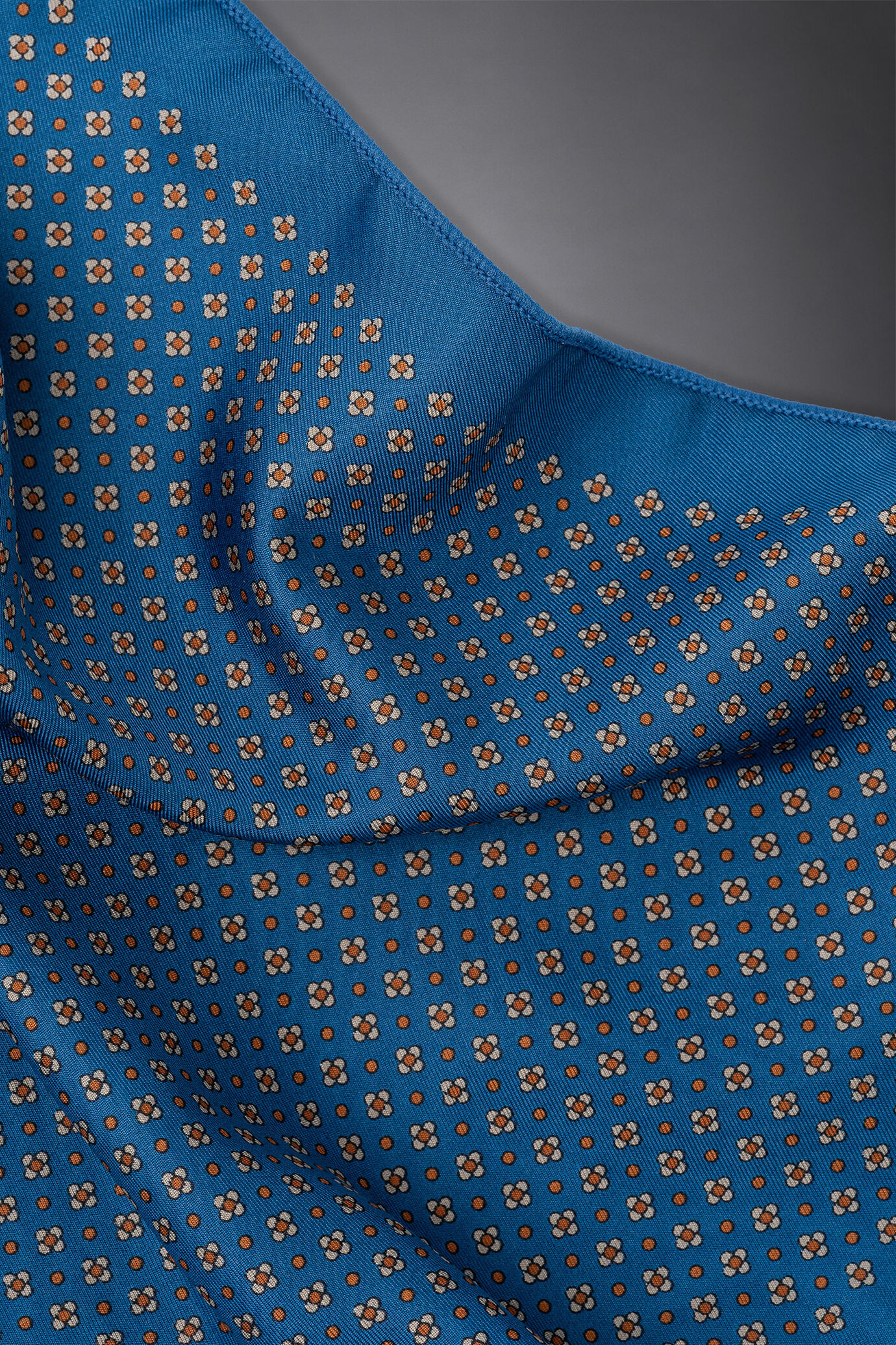 Men's printed patterned twill pochette image number 1