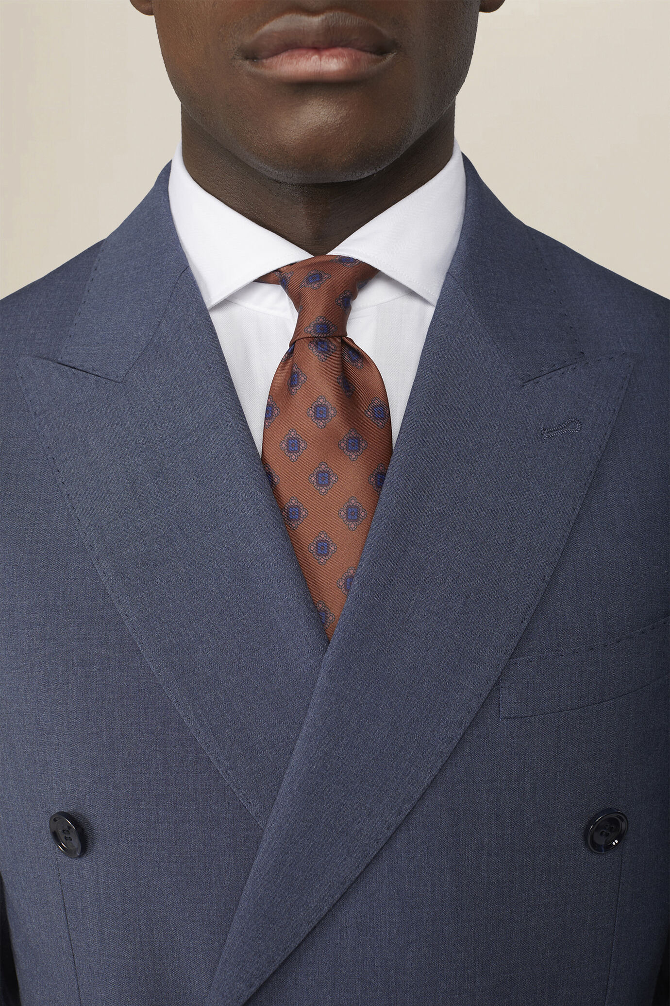 Cravate pour homme &agrave; micro cercles image number 0