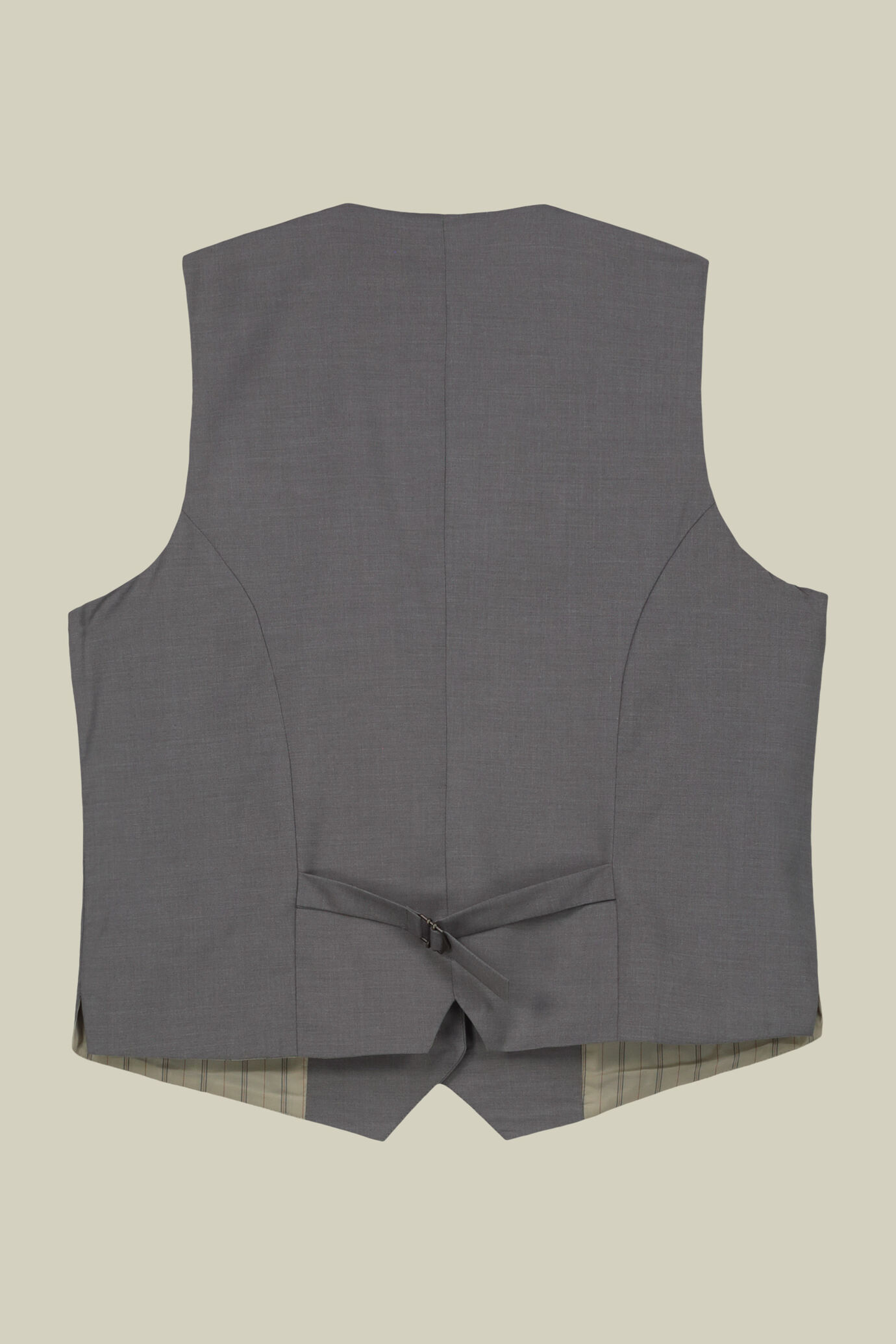 Women's formal waistcoat with striped lining image number 5