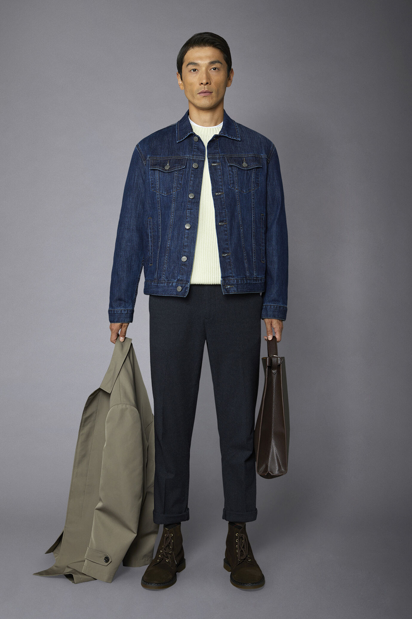 Giacca uomo denim image number 0