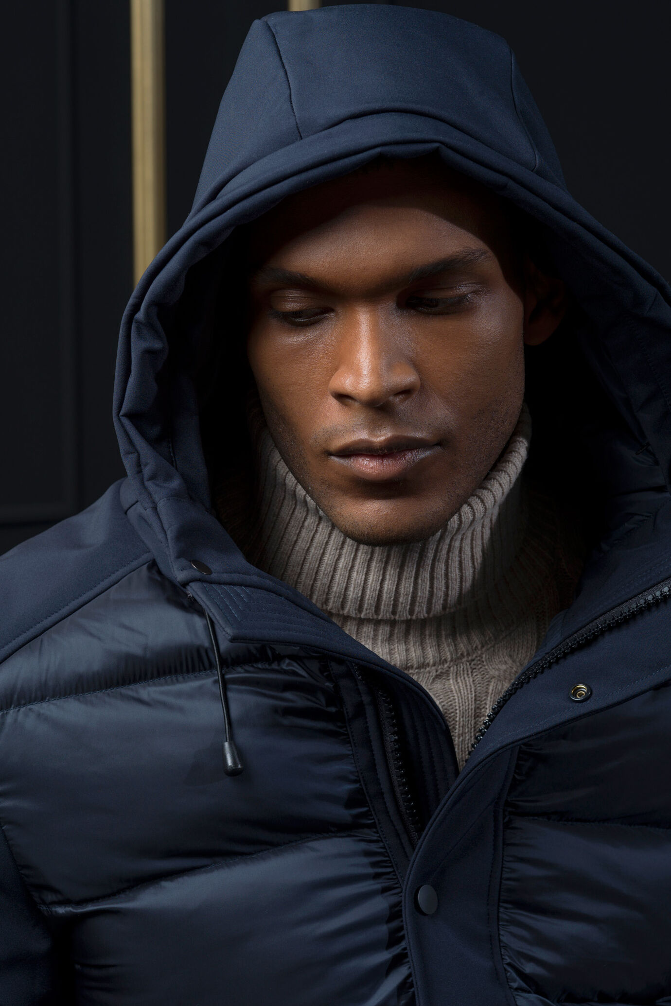 Down padded jacket image number 1