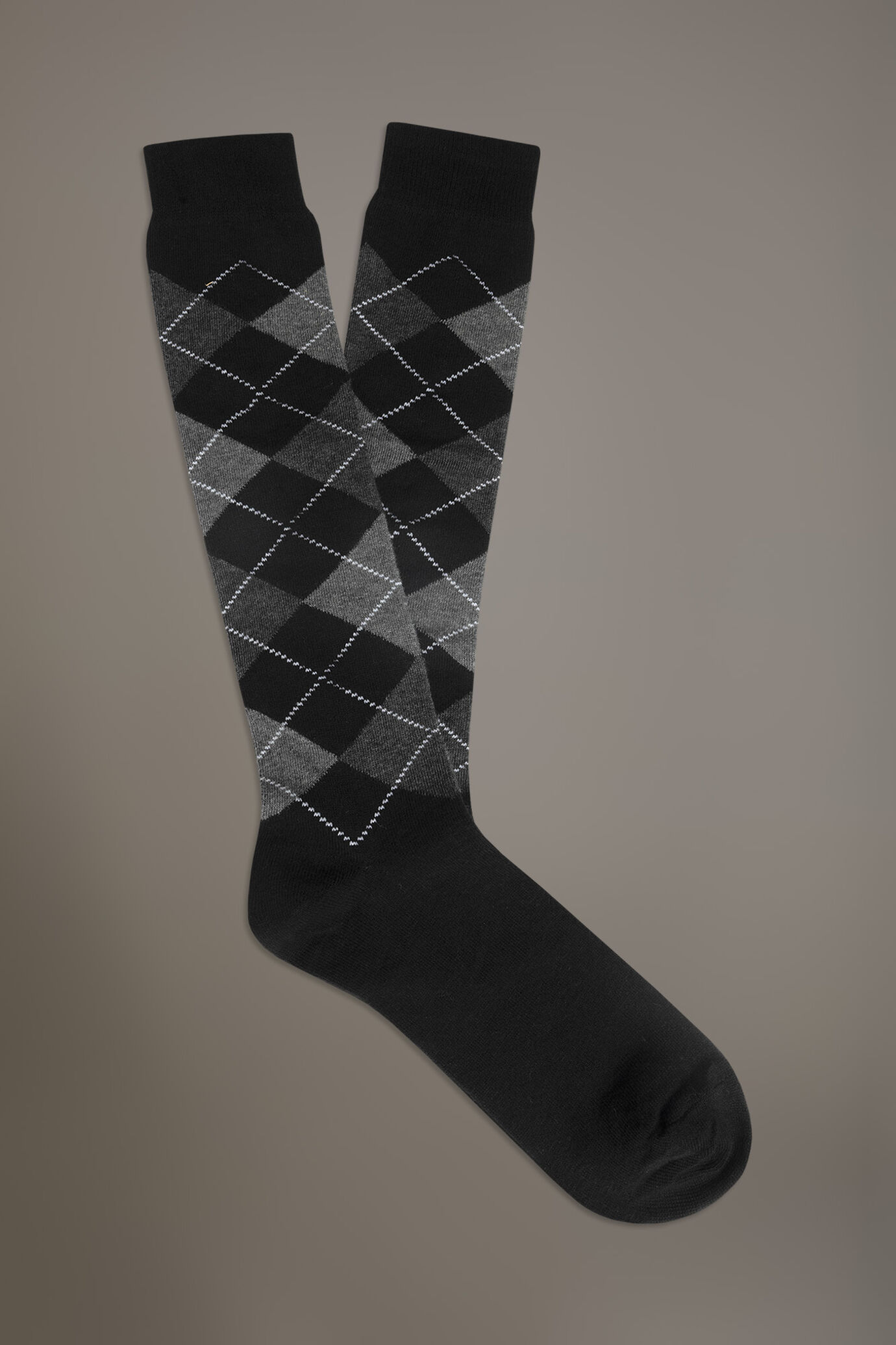 Calze lunghe in maglia rasata made in Italy image number 0