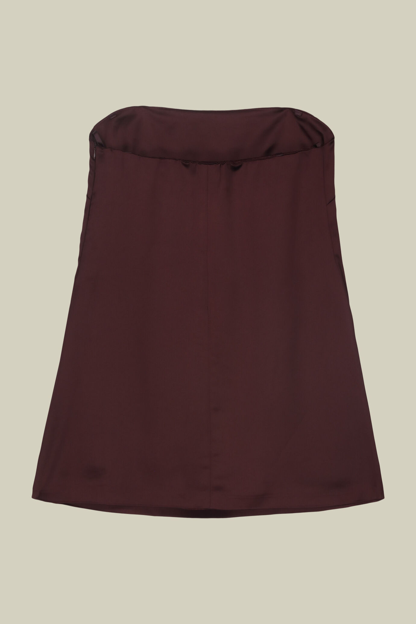 Top donna svasato senza spalline con elastico image number 5