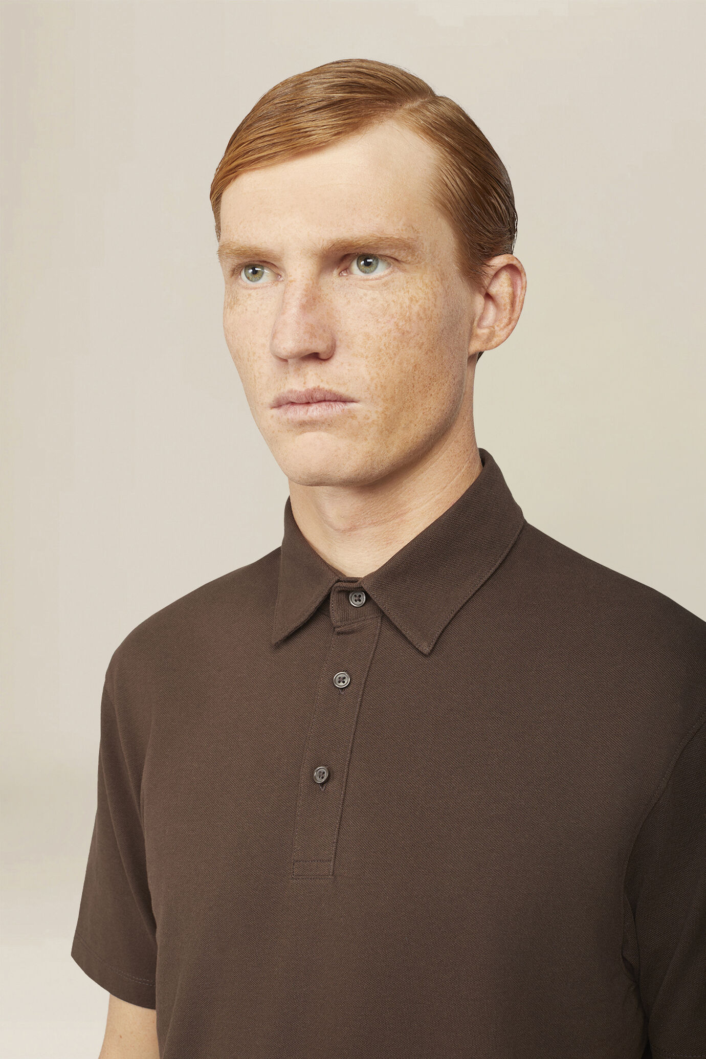 Polo uomo in 100% cotone piquet regular fit image number 2