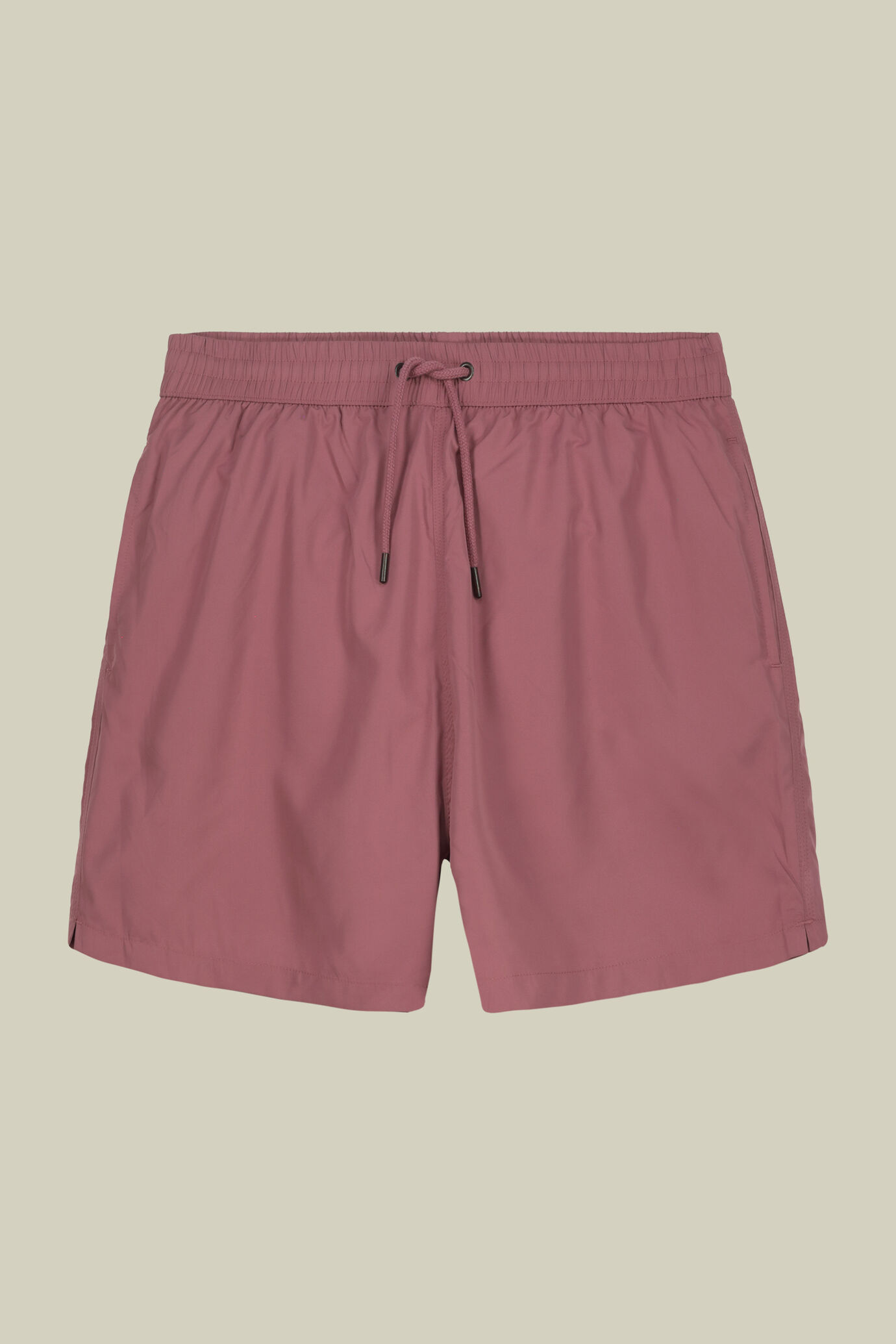 Einfarbige Herren-Badehose image number 4