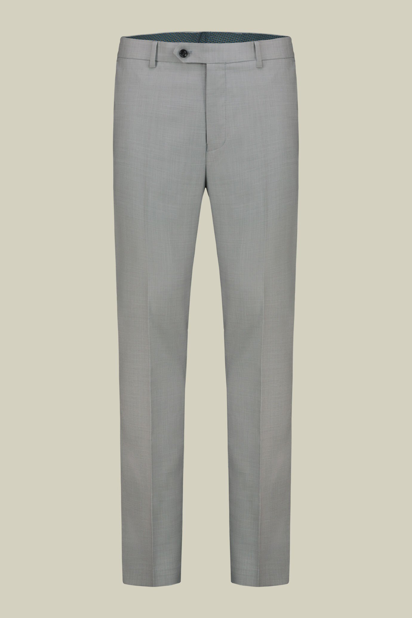 Men's double-breasted suit in grisaille fabric, regular fit image number 2