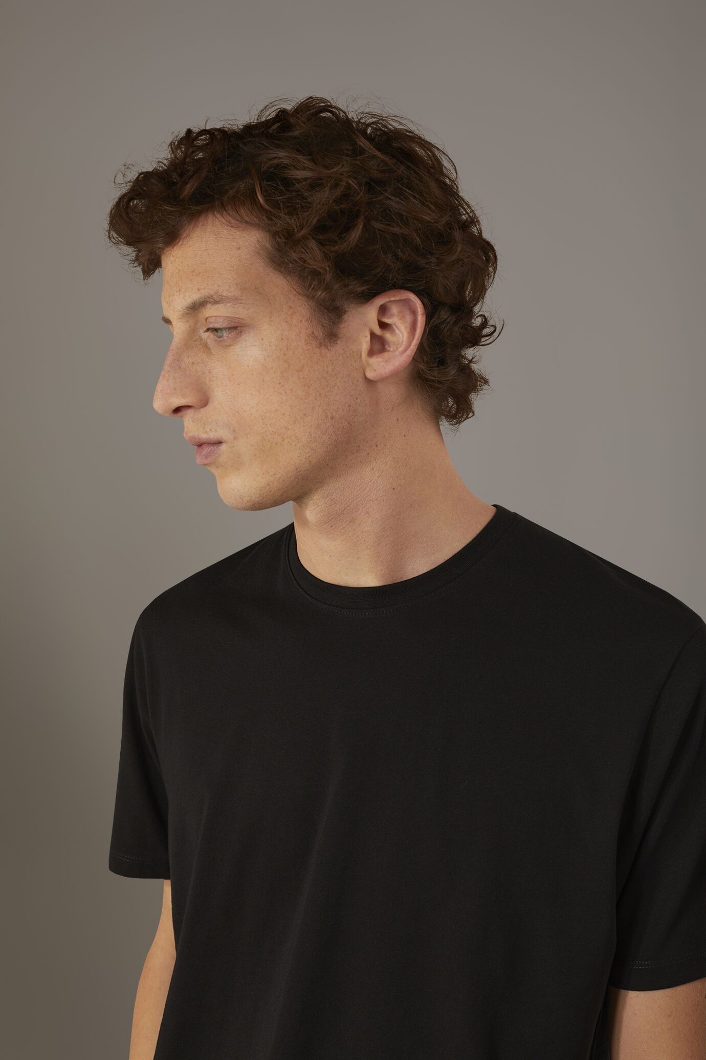 T-shirt girocollo 100% cotone image number 2