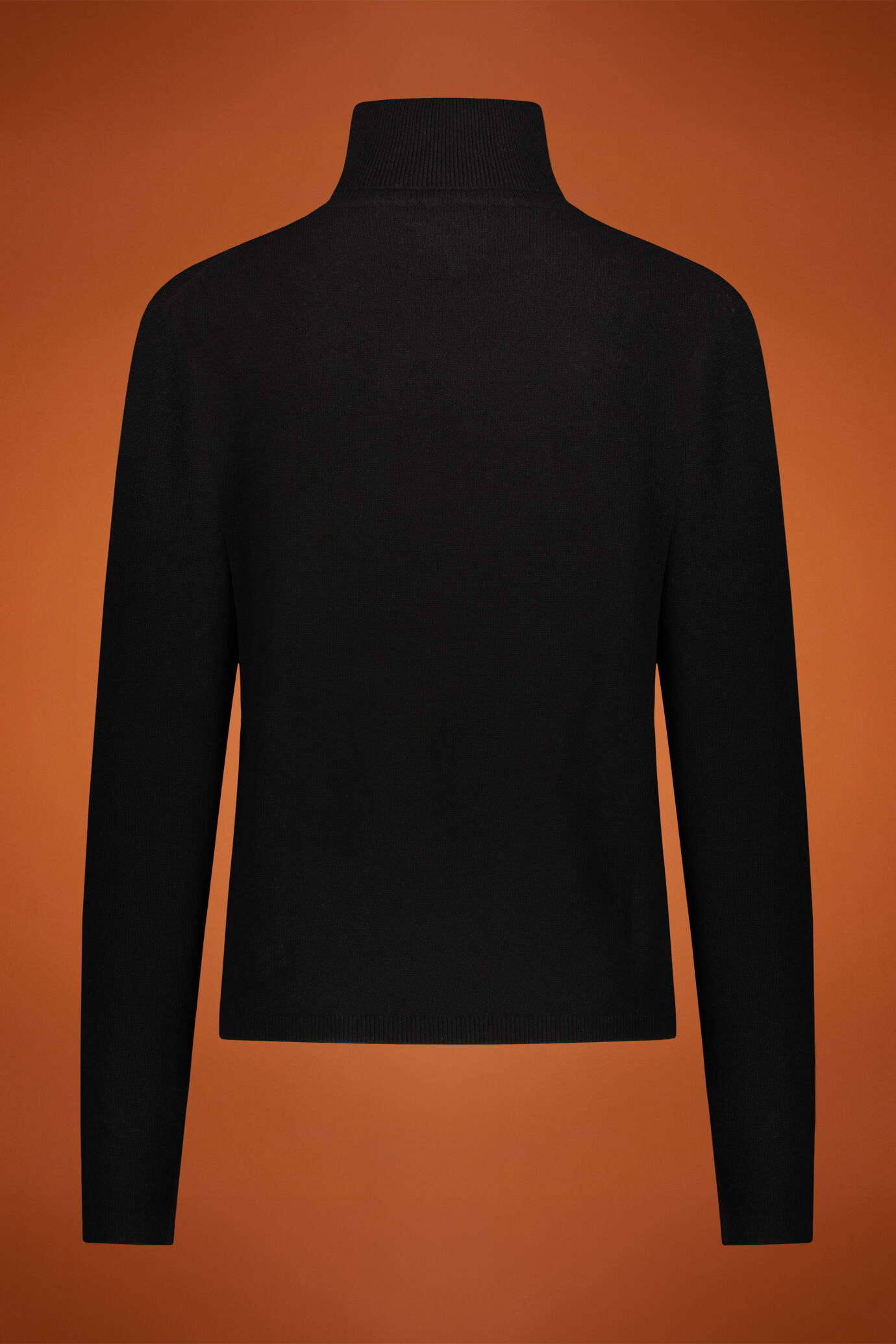Women's wool and cashmere blend turtleneck sweater image number 1