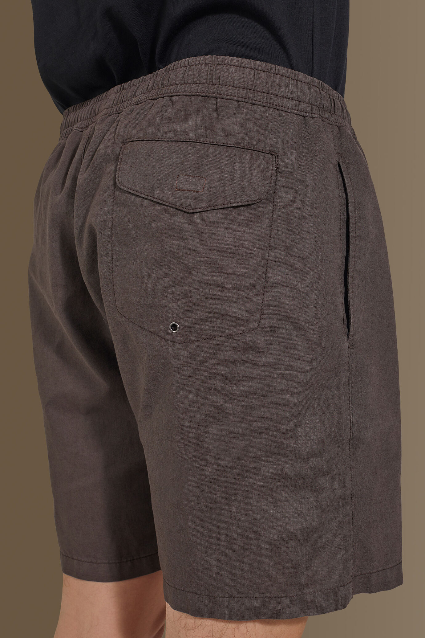 Swimsuit blended linen solid colour image number 3