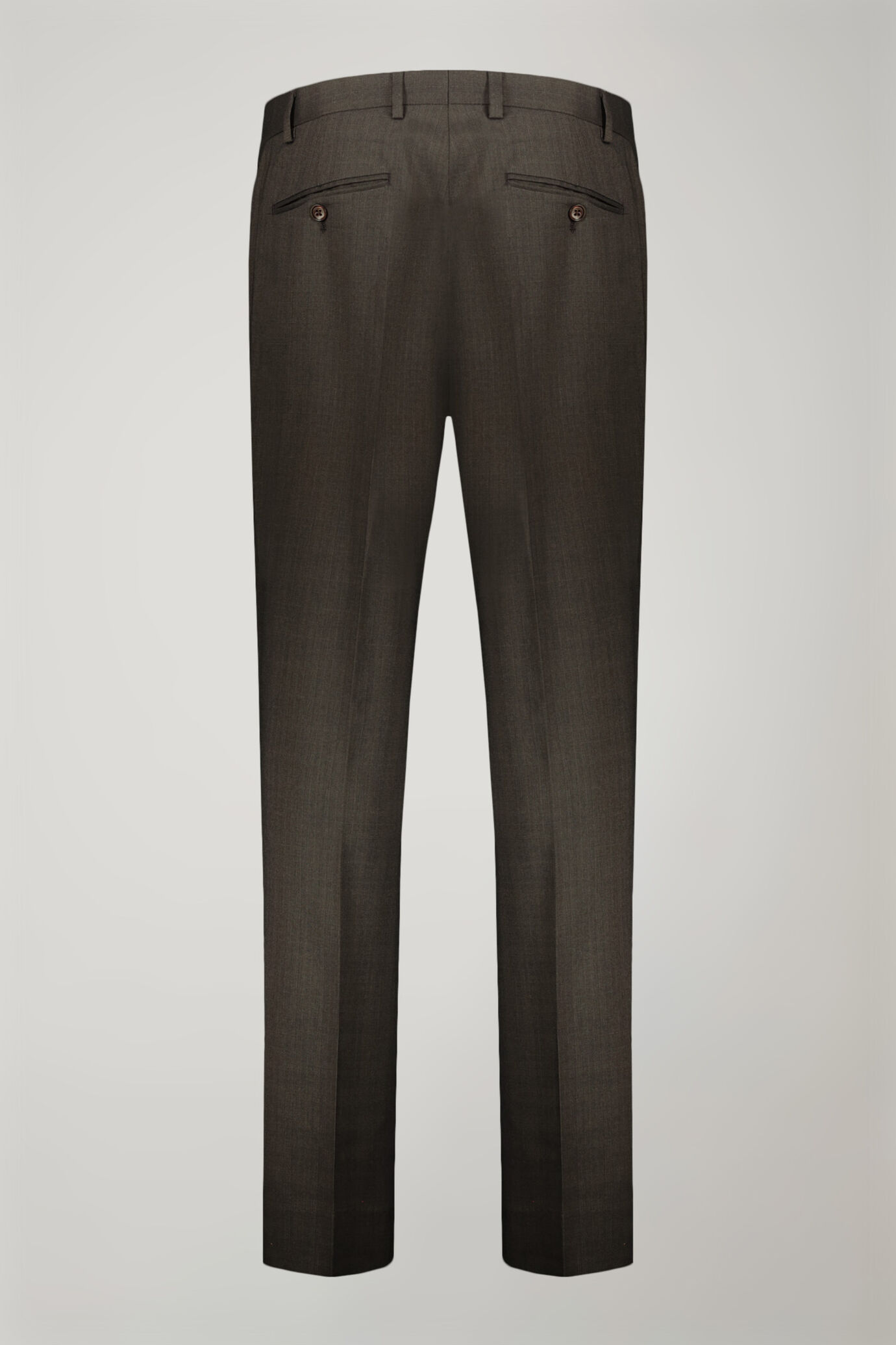 Regular fit single-breasted suit in prince of wales fabric image number 3