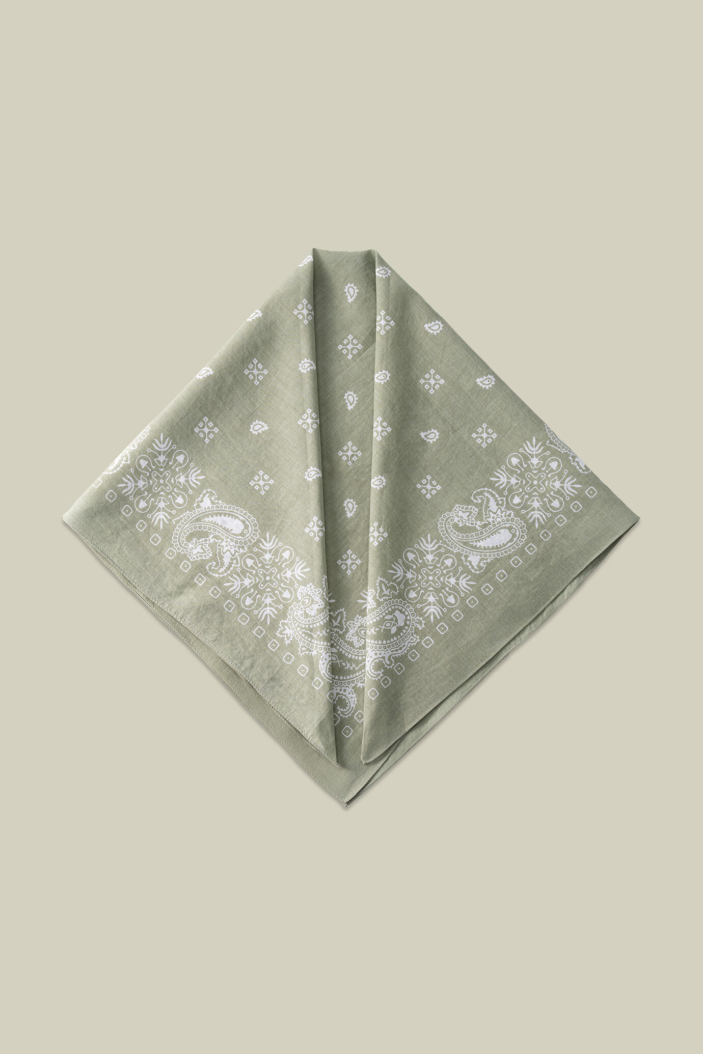 Foulard donna in cotone fantasia paisley image number 1