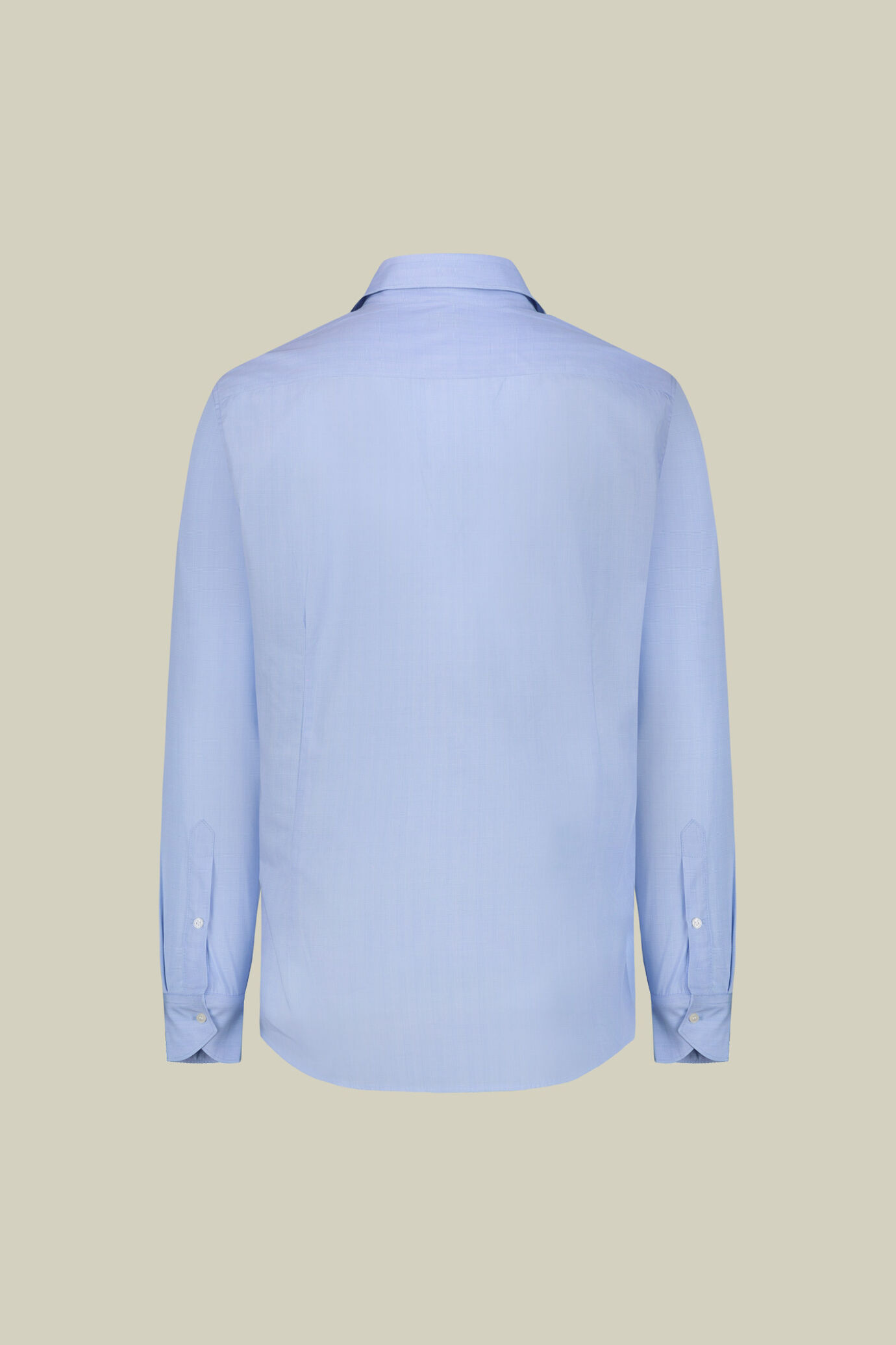 Men&rsquo;s regular-fit shirt in 100% yarn-dyed Prince of Wales check image number 6