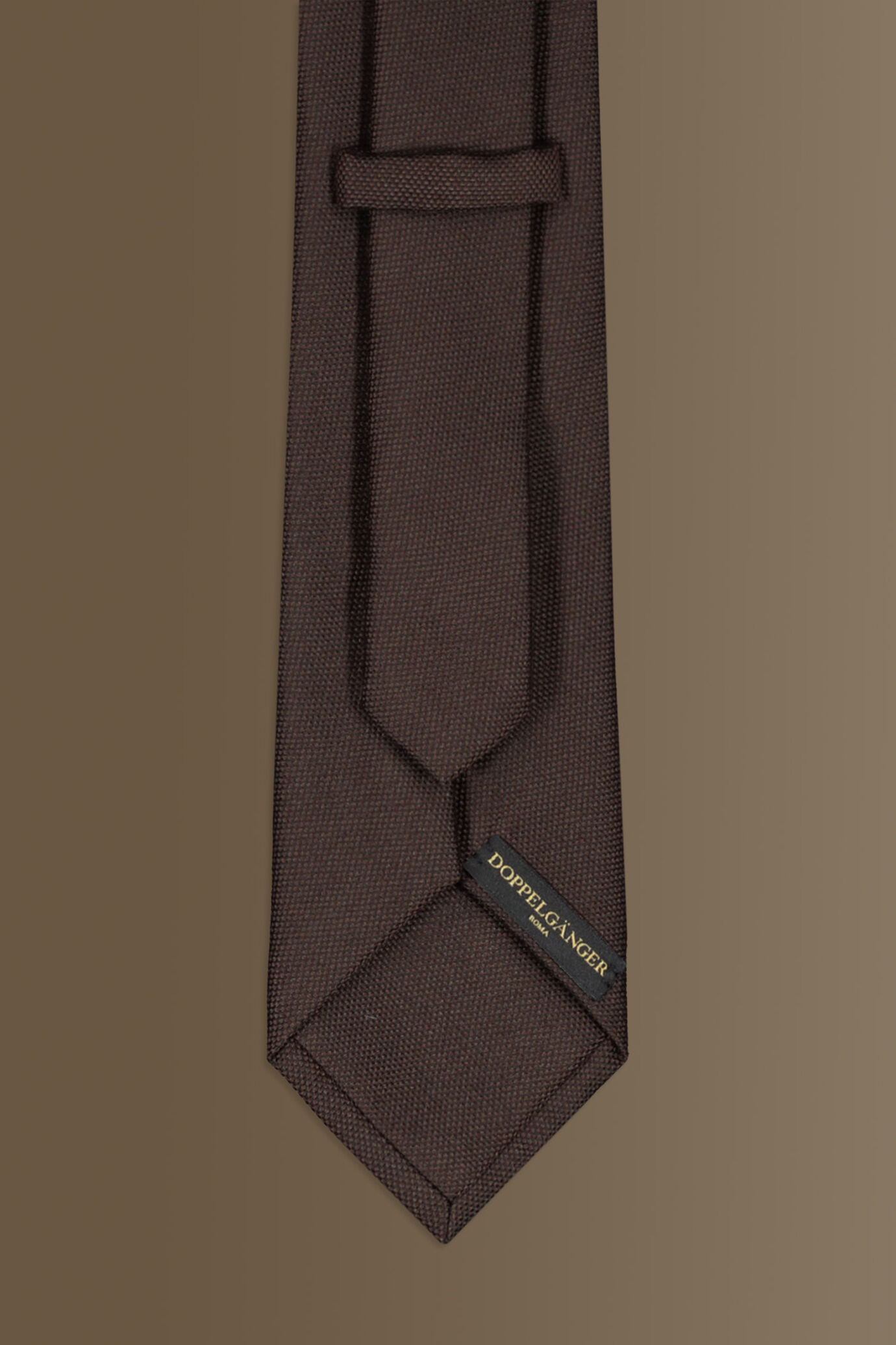 Bamboo blend tie - plain colour image number 1