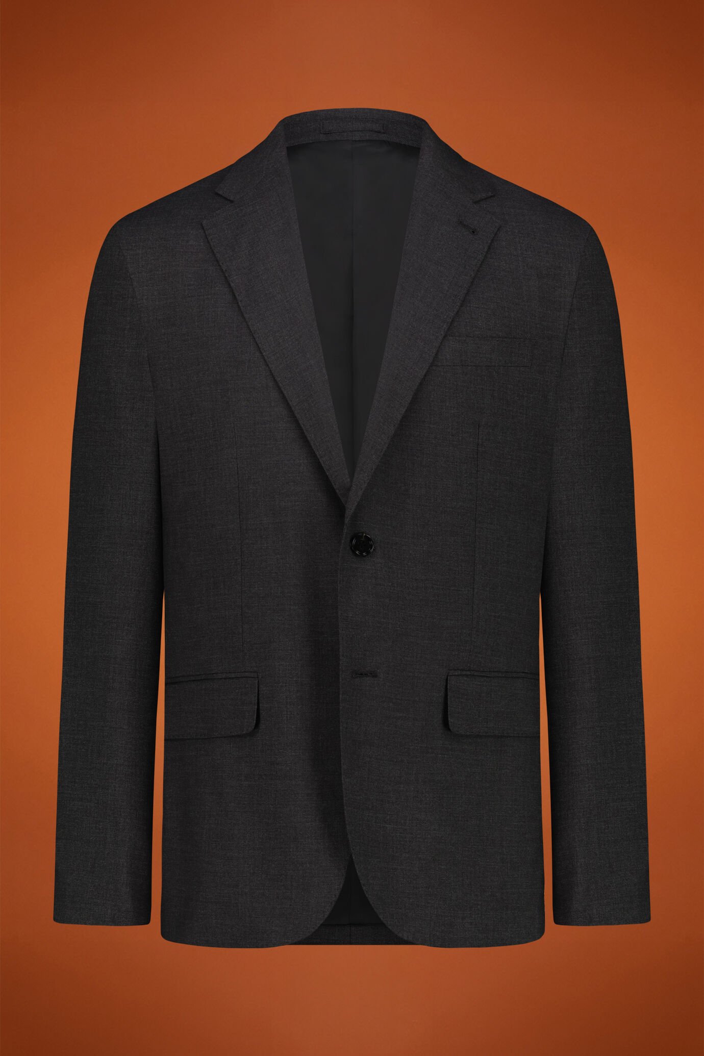 Costume homme en tissu grisaille regular fit