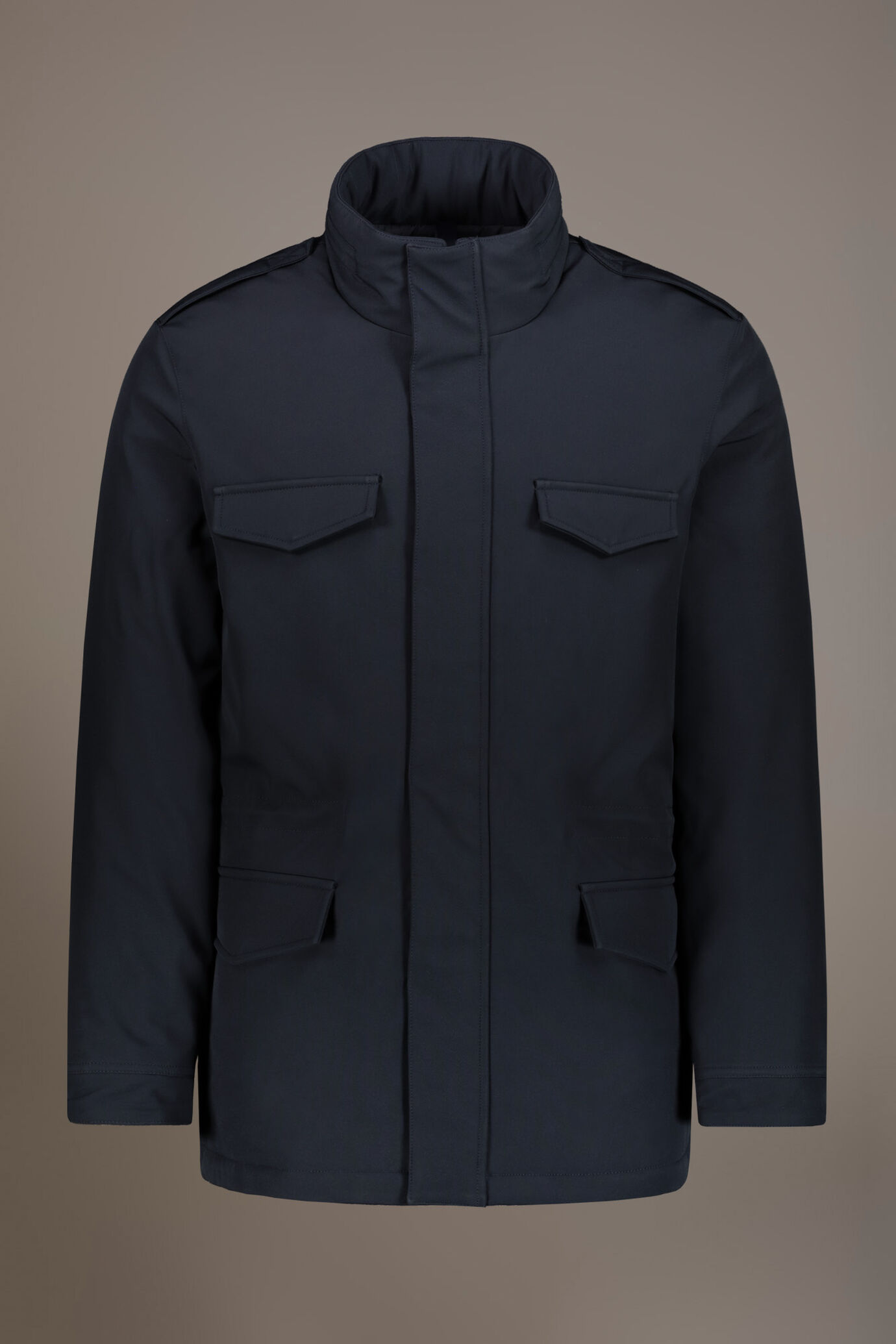 Field jacket in tessuto tecnico image number 5