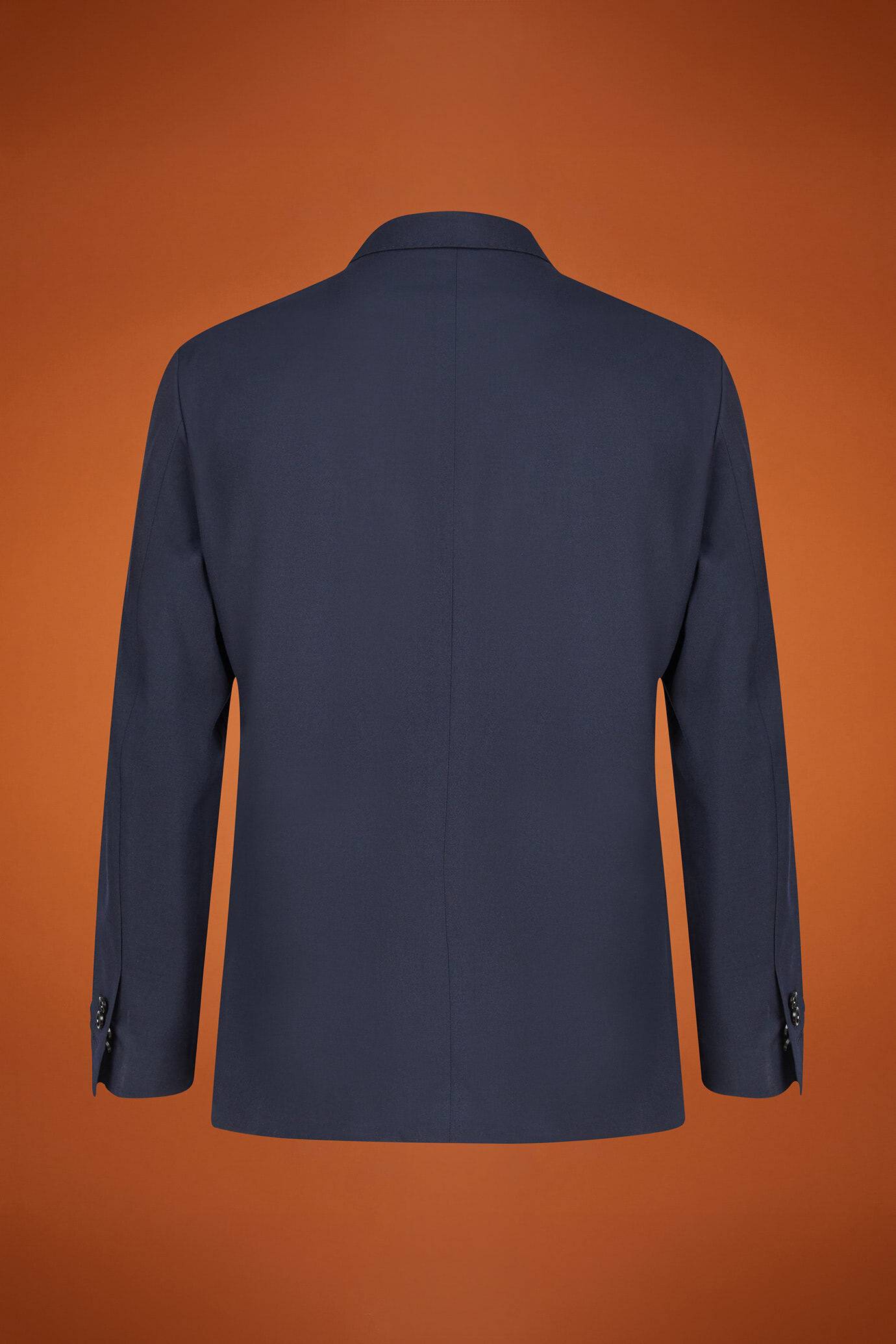 Abito uomo monopetto con tessuto unito regular fit image number 5