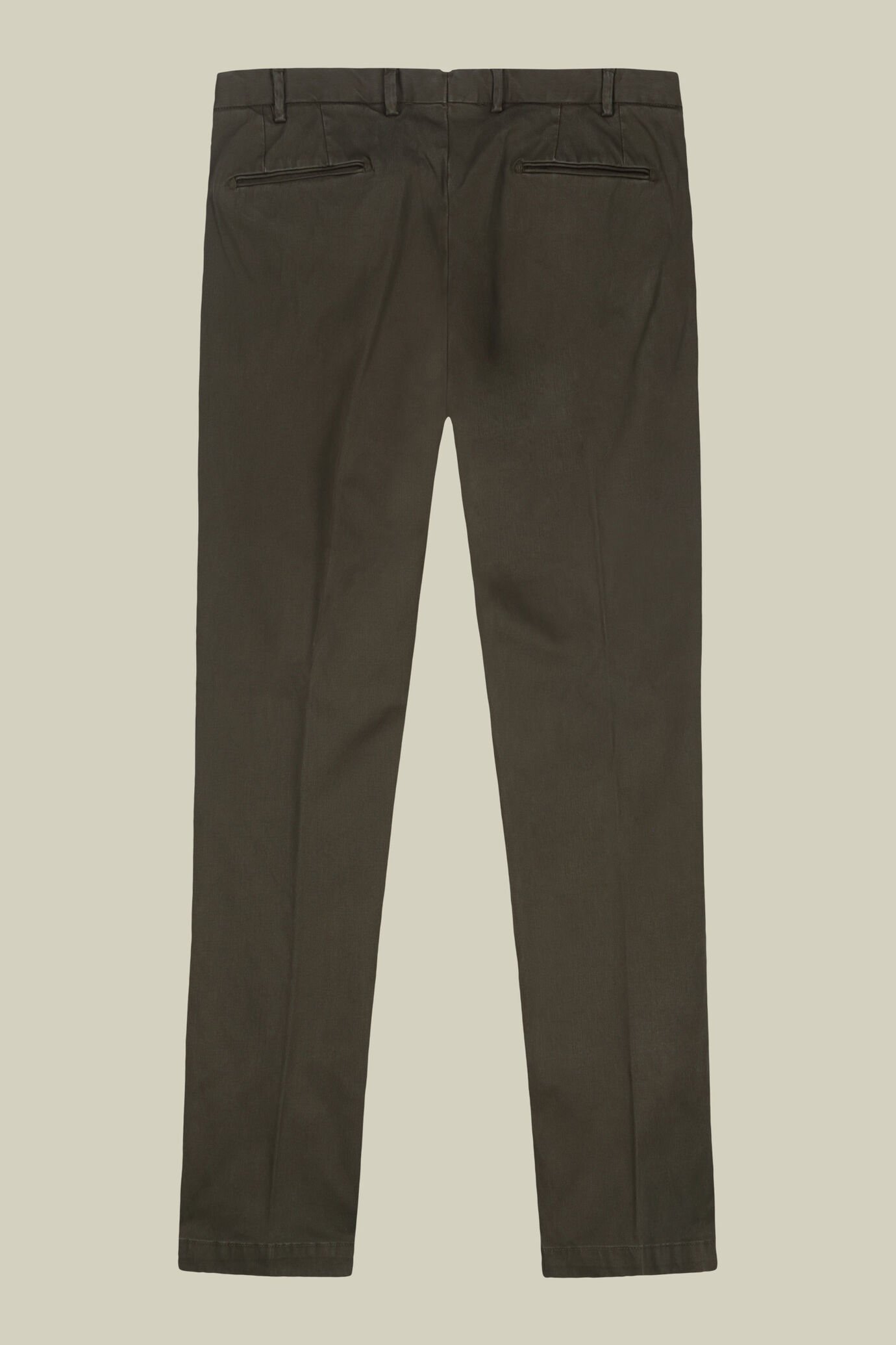 Herrenhose mit Bundfalten reguläre Passform