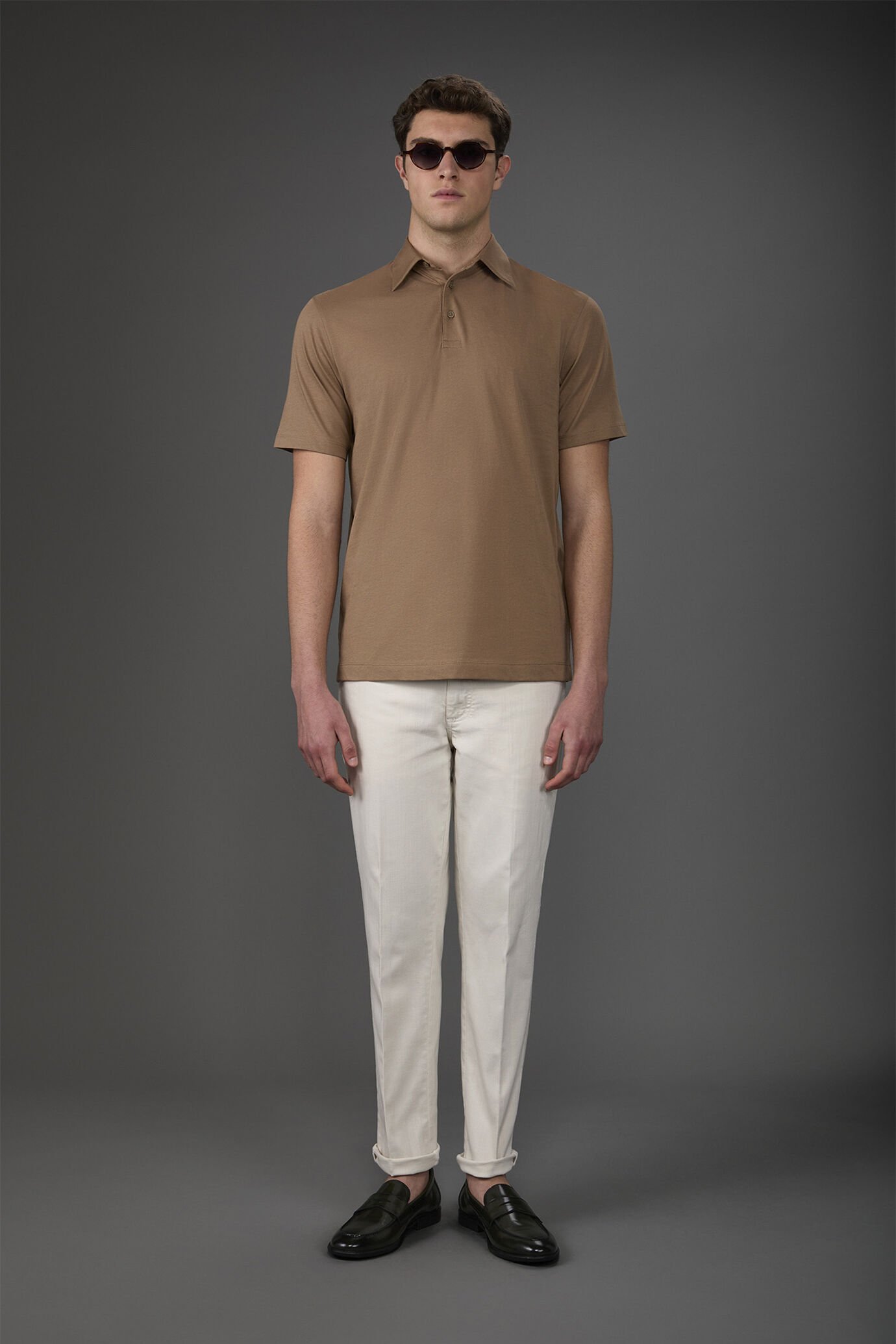 Kurzarm-Poloshirt für Herren aus 100% Bio-Baumwolle image number 1