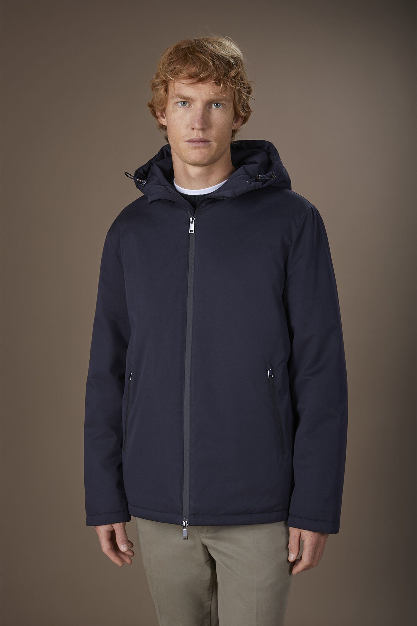 Veste technique pour homme matelassée avec fermeture éclair image number 1