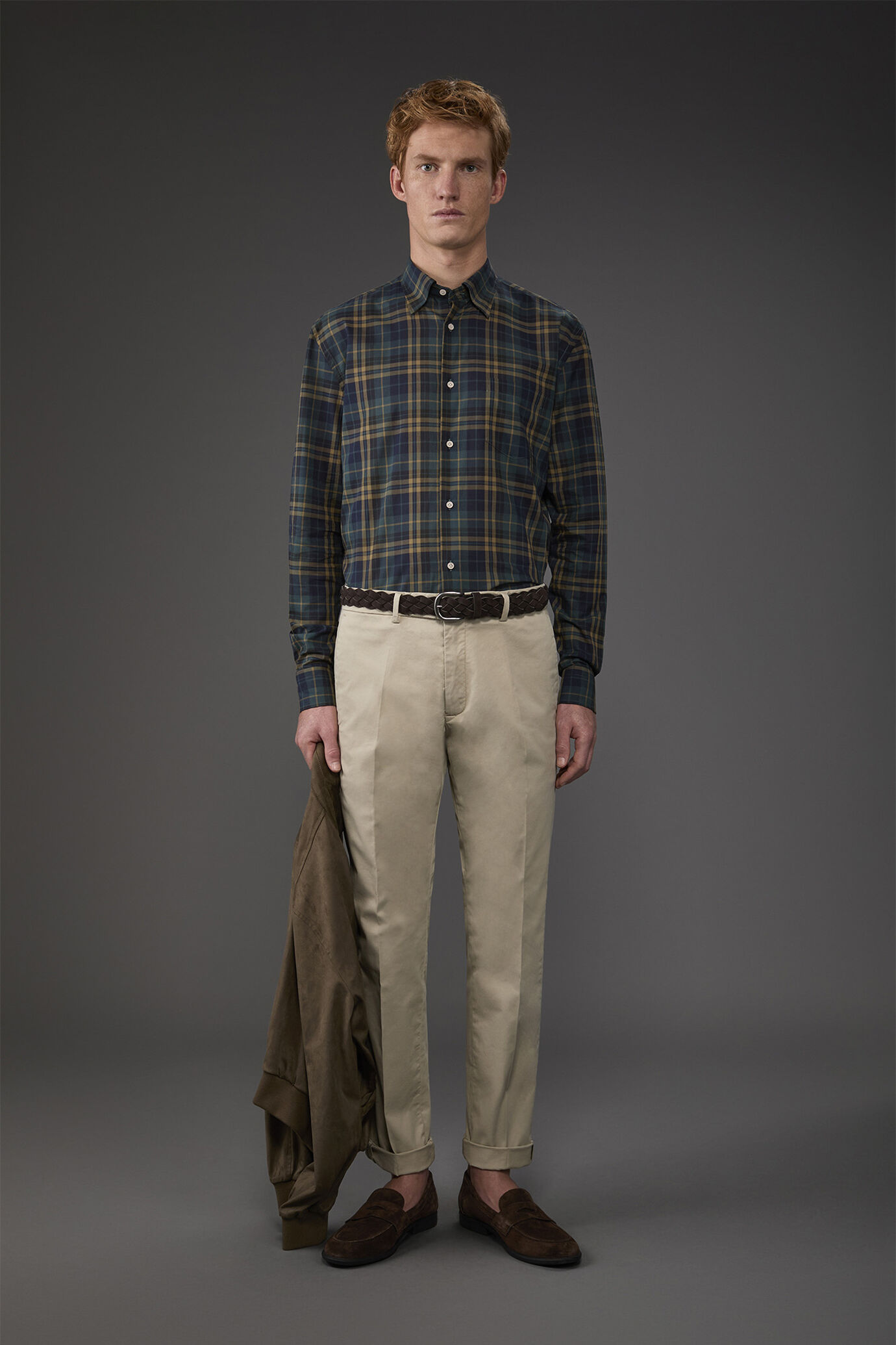 Men's classic chino trousers regular fit