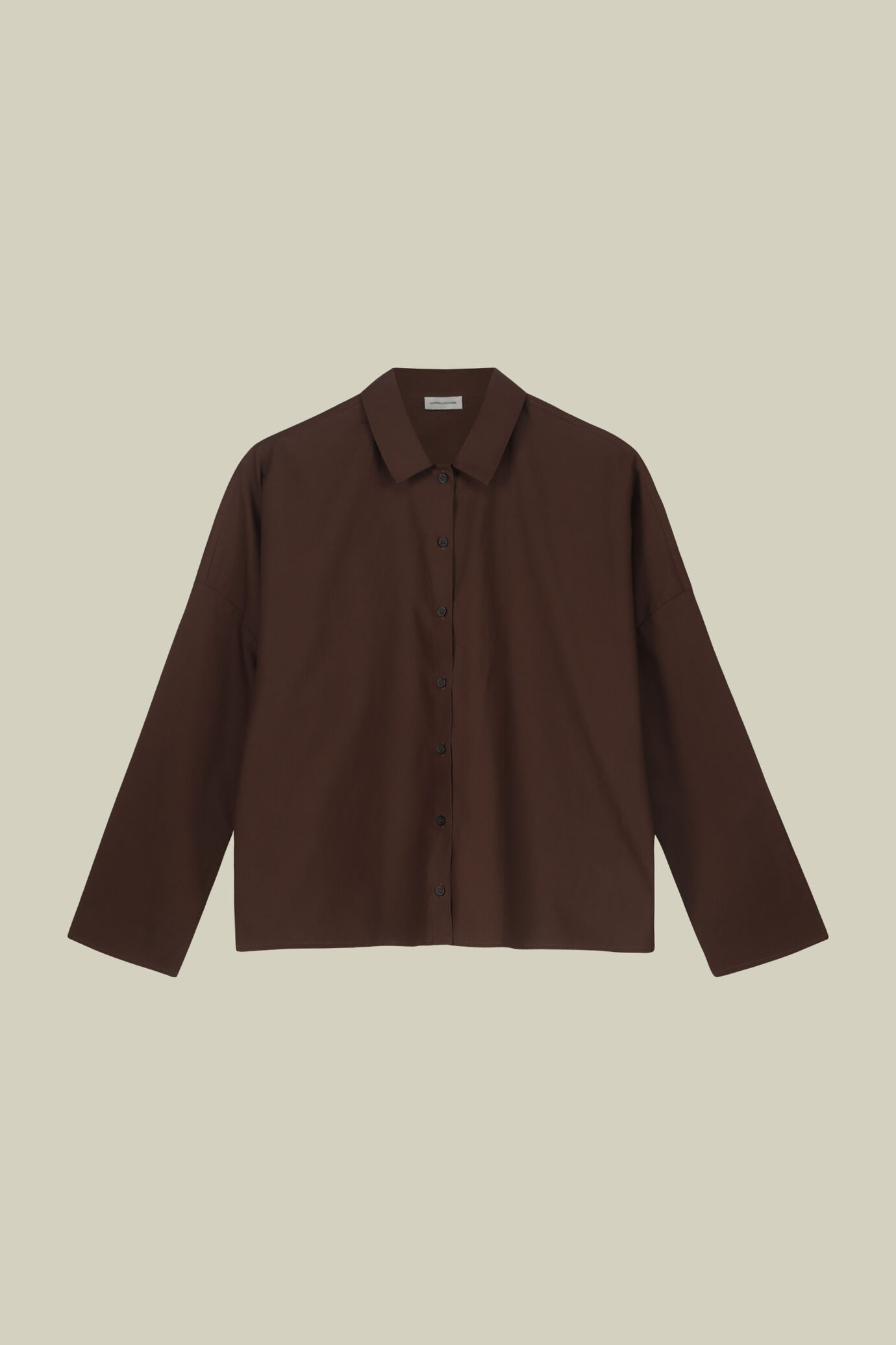 Women's boxy shirt with long sleeves image number 4
