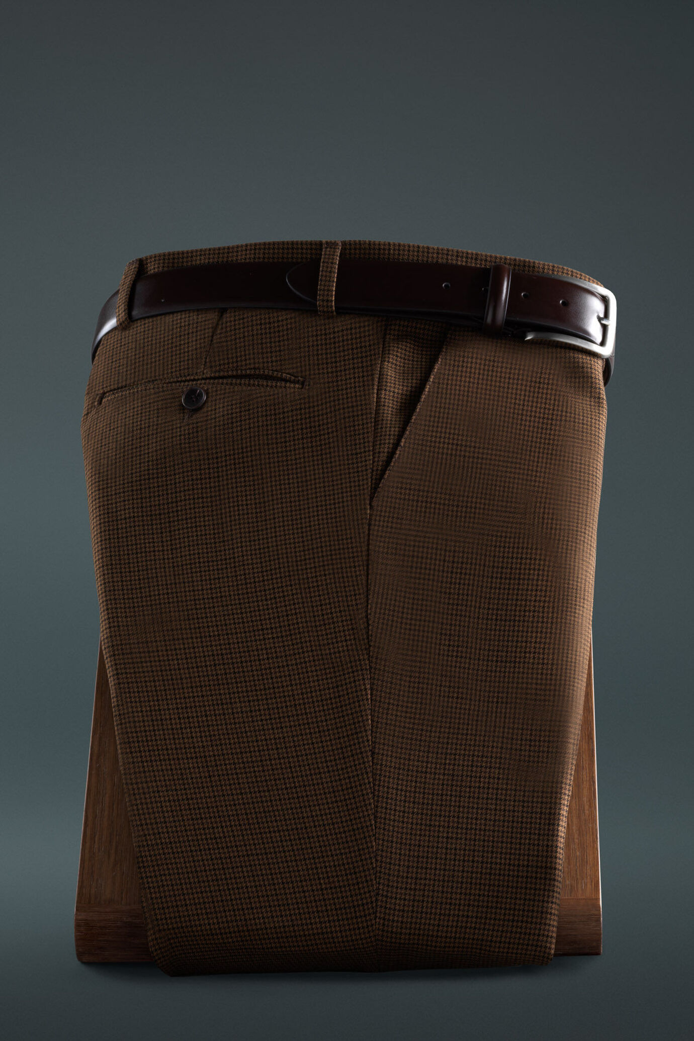 Classic checked trousers image number 0