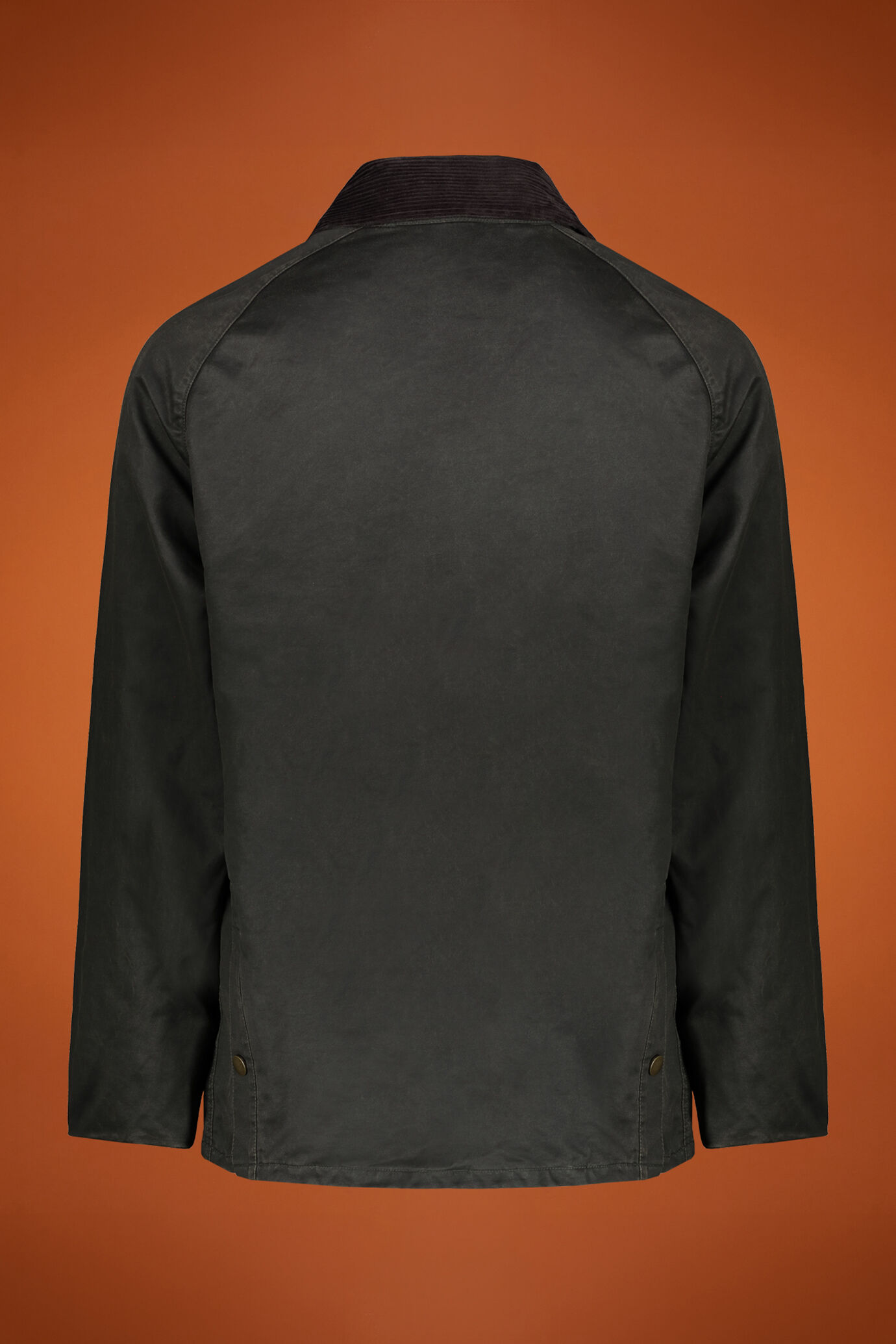 Jacke aus gewachster Baumwolle, mittellang image number 1