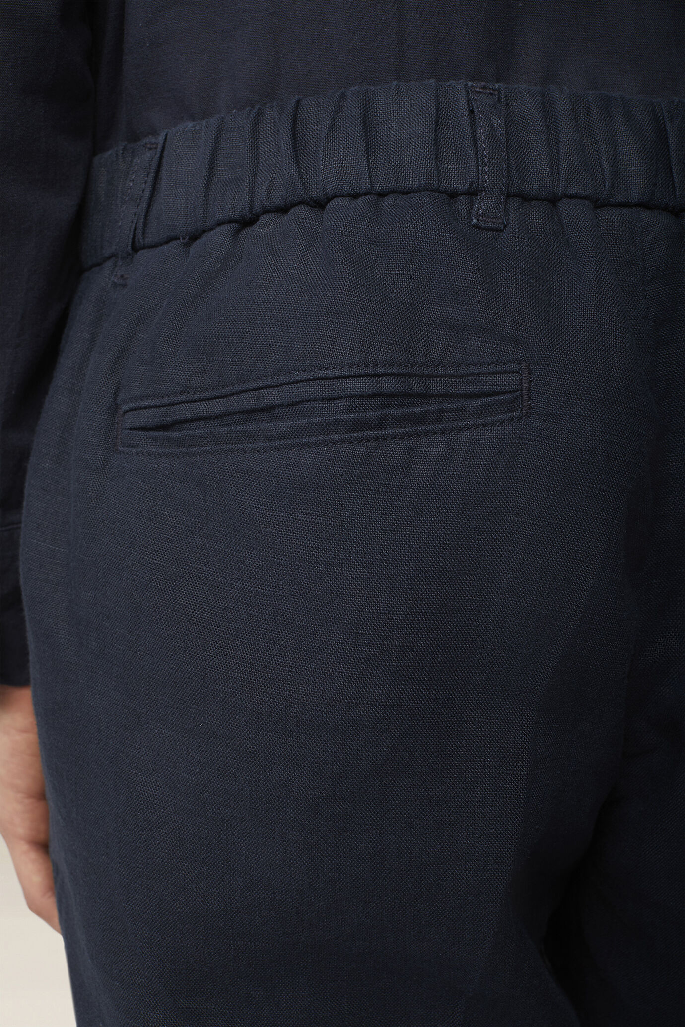 Bermuda homme 100 % lin coupe classique image number 3