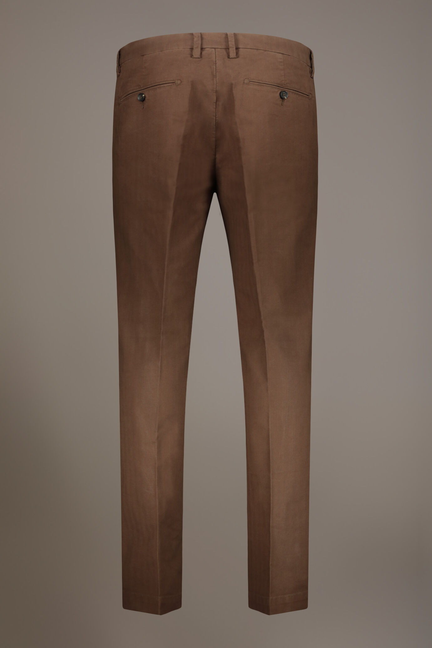 Pantalone chino regular fit costruzione a spina di pesce image number 4