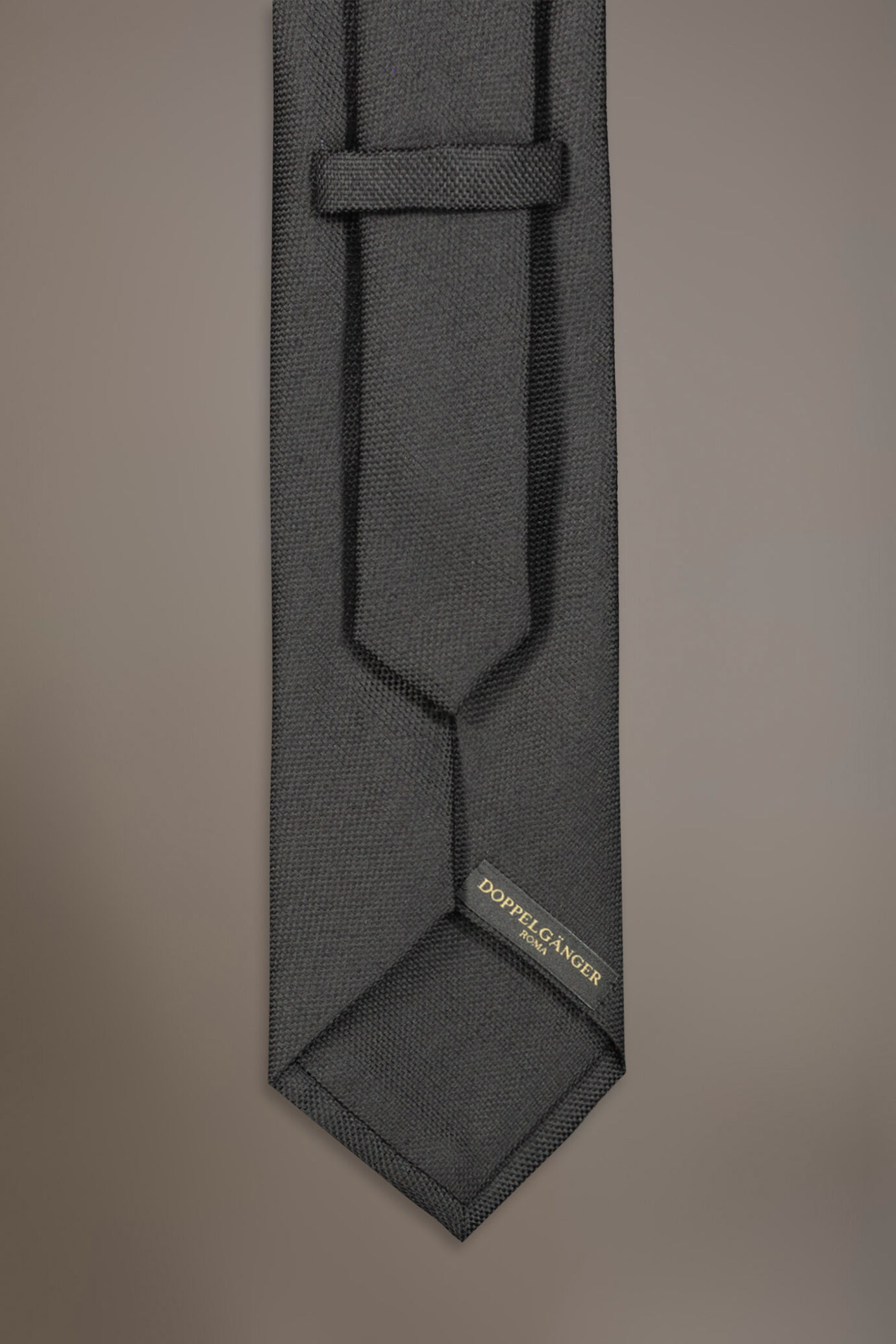 Solid color bamboo blend tie image number 1